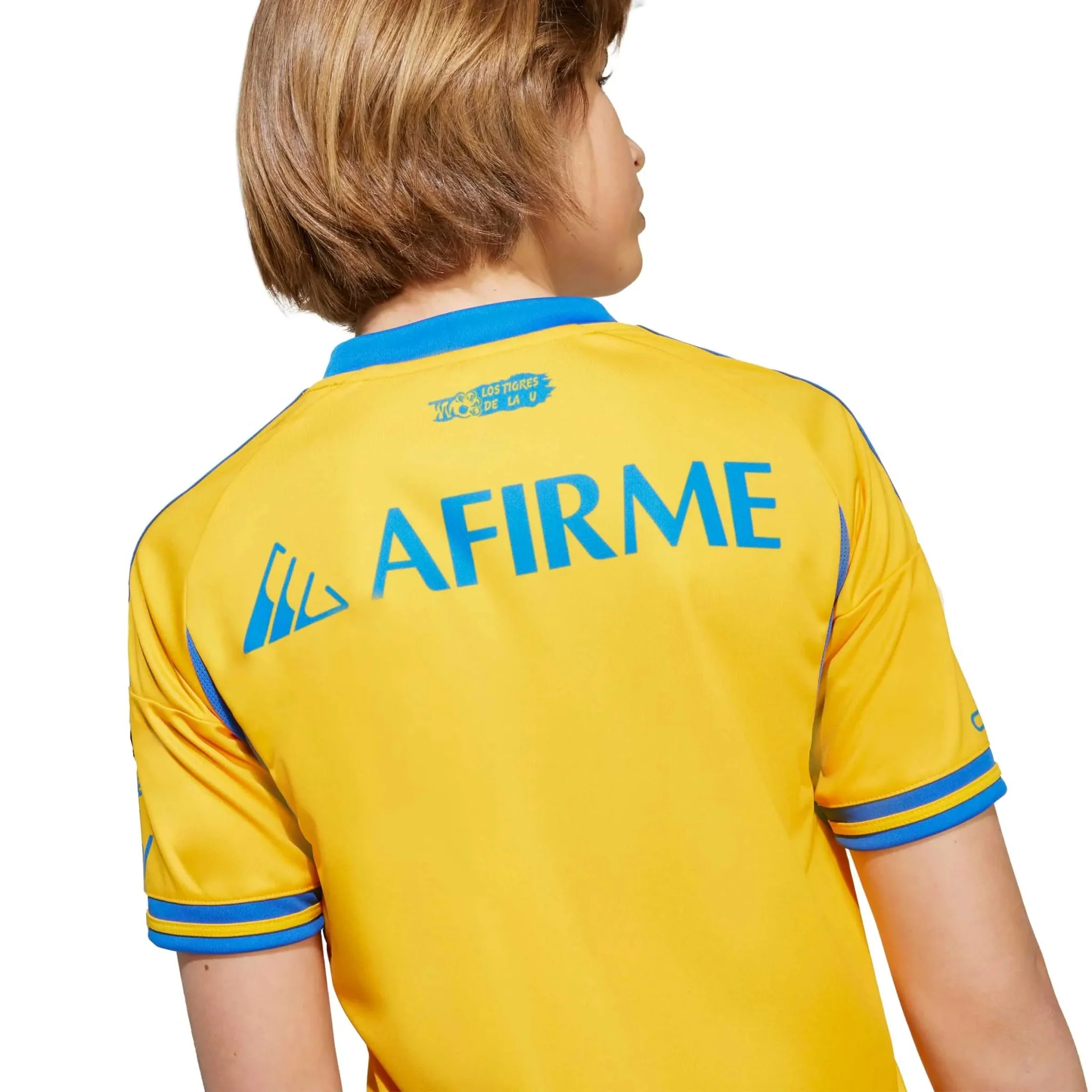 adidas 2025-26 Tigres Youth Stadium Home Soccer Jersey - Image 4