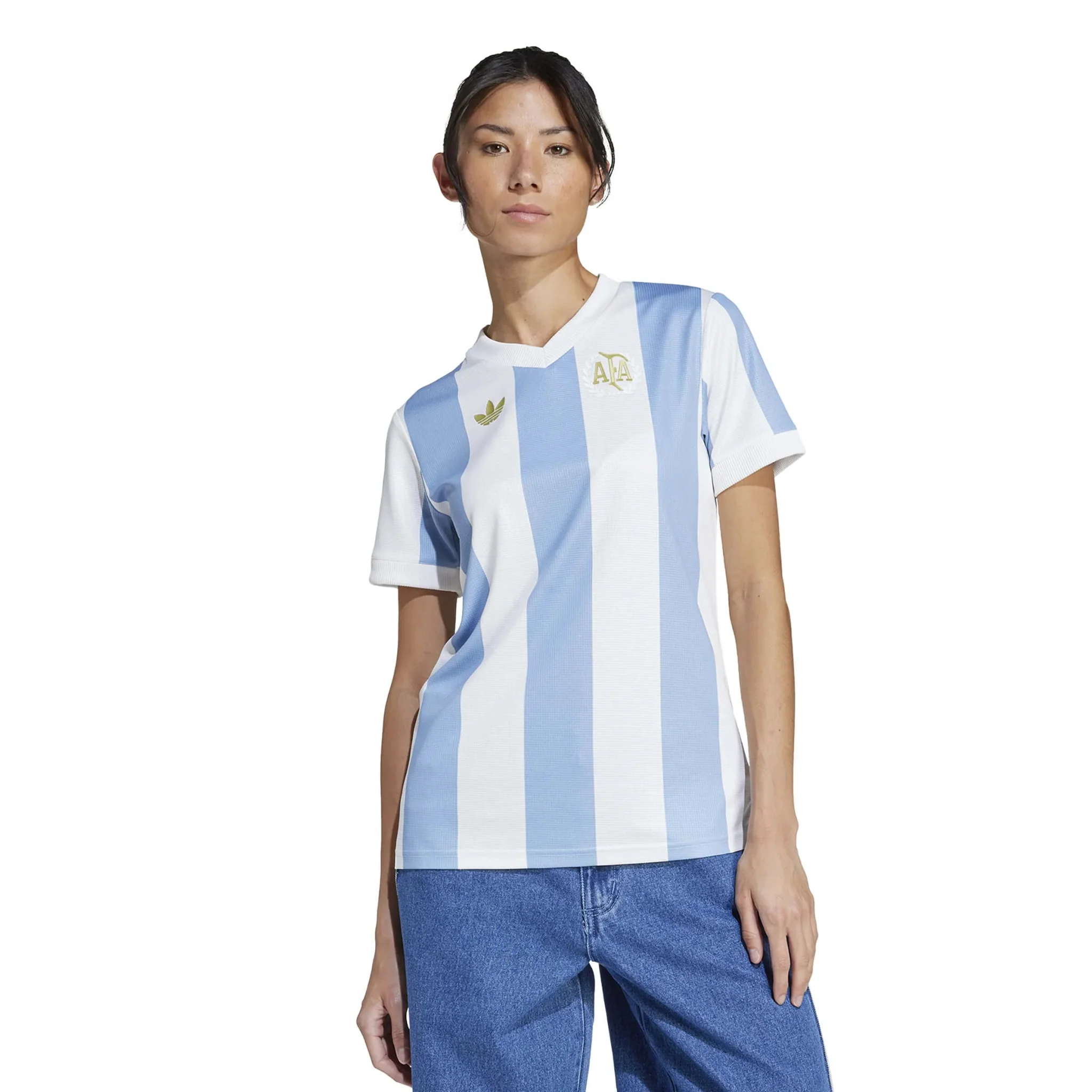 adidas 2025 Argentina Women's 50th Anniversary Stadium Jersey - Image 3
