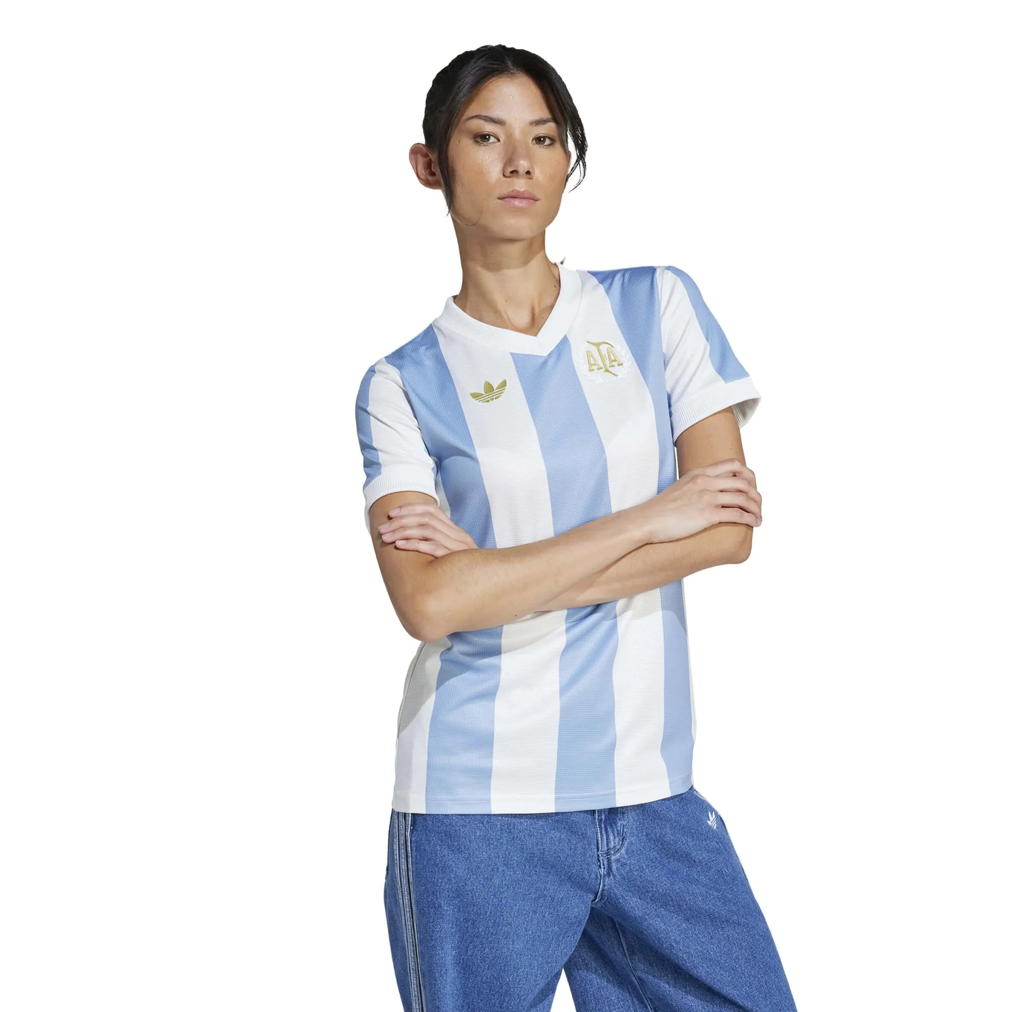 adidas 2025 Argentina Women's 50th Anniversary Stadium Jersey - Image 4