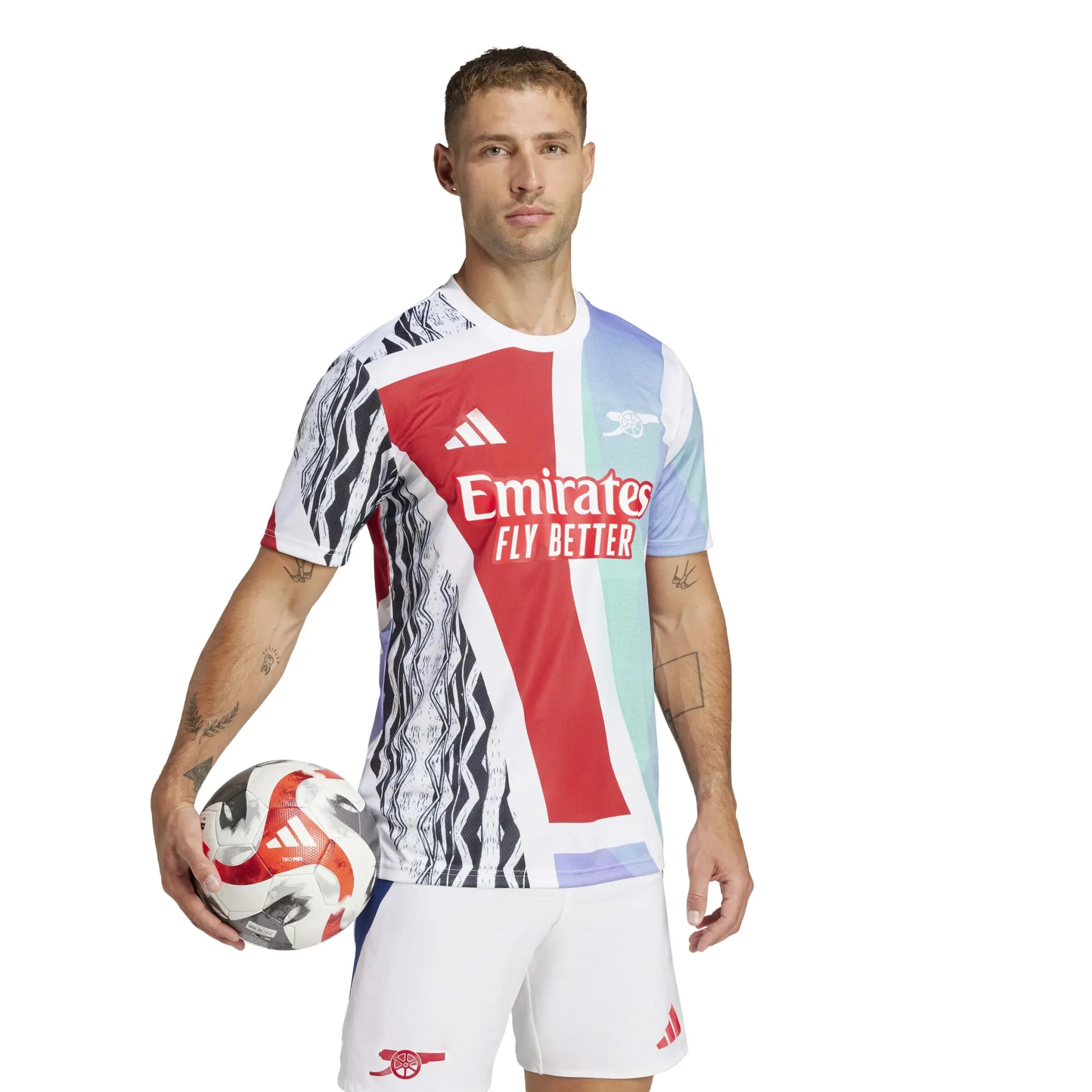 adidas 2024-25 Arsenal Men's Pre-Match Jersey - Image 2