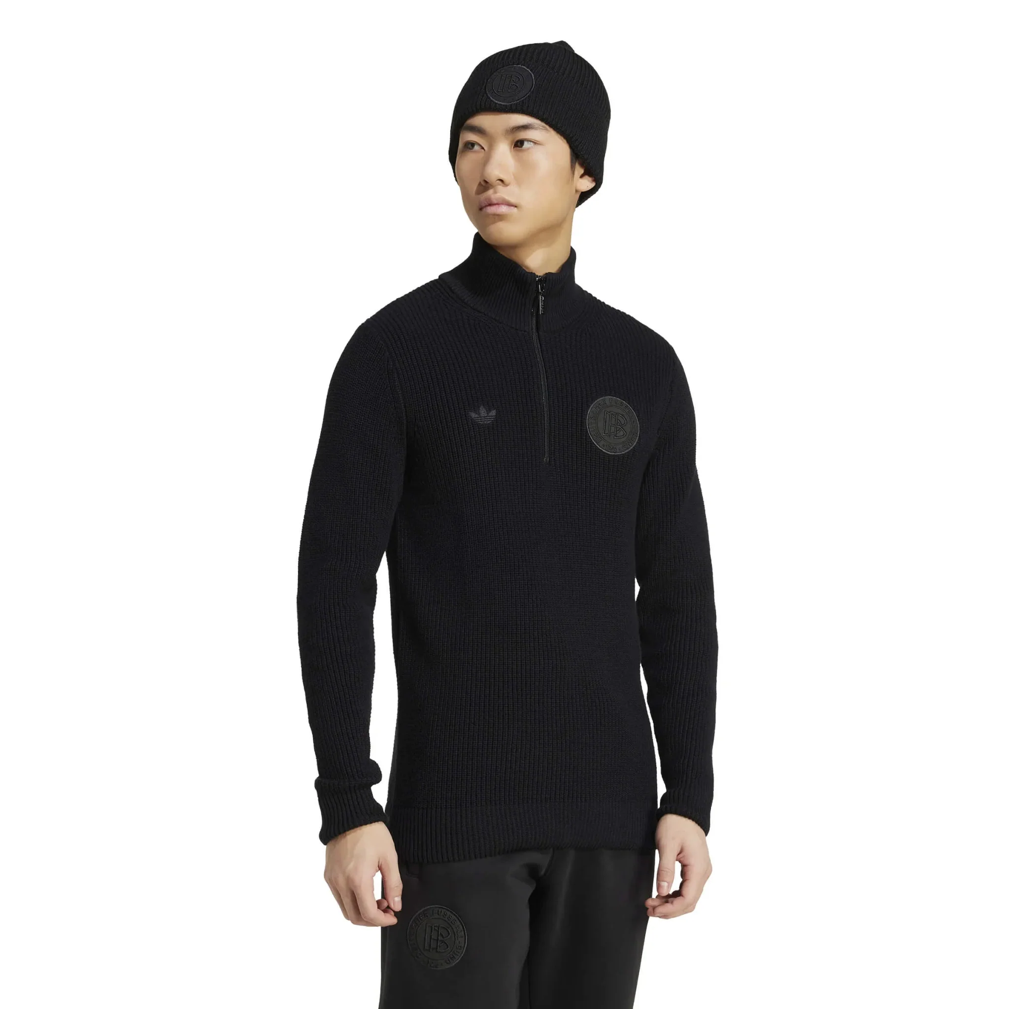 adidas 2025 Germany Men's Half Zip Sweater - Image 3