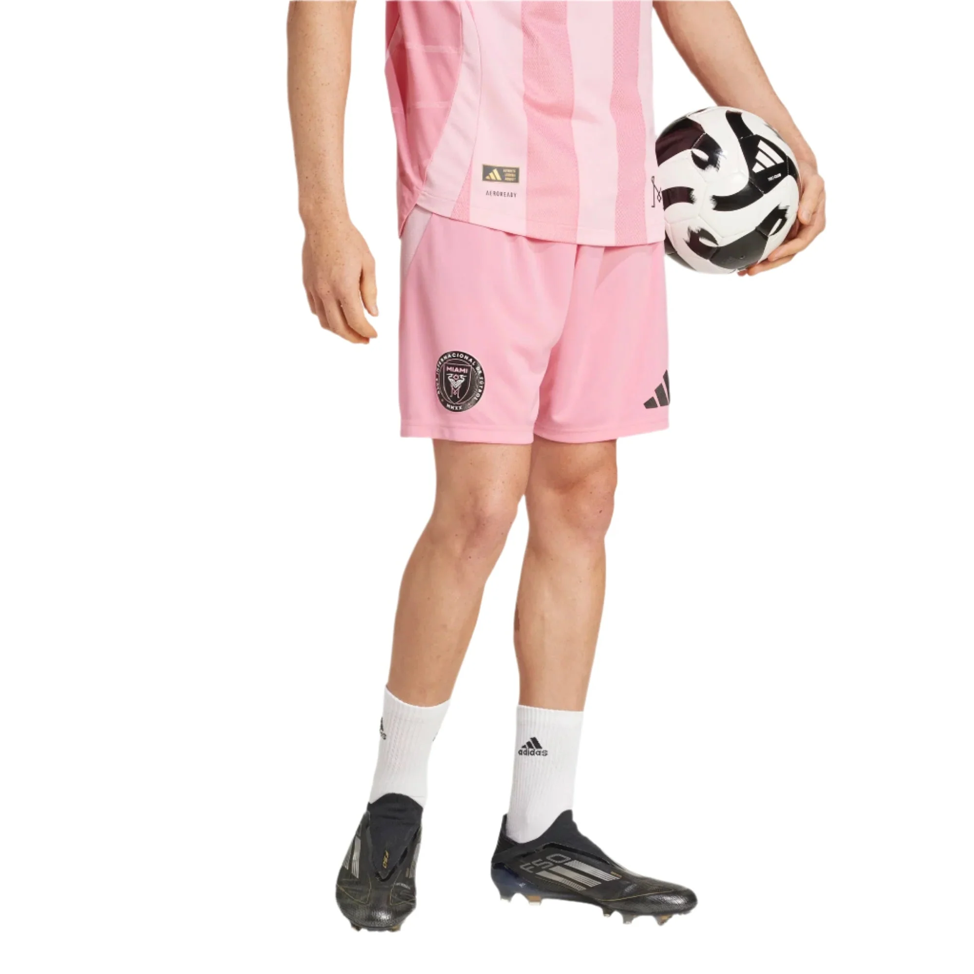 adidas 2025 Inter Miami Men's Home Shorts - Image 3