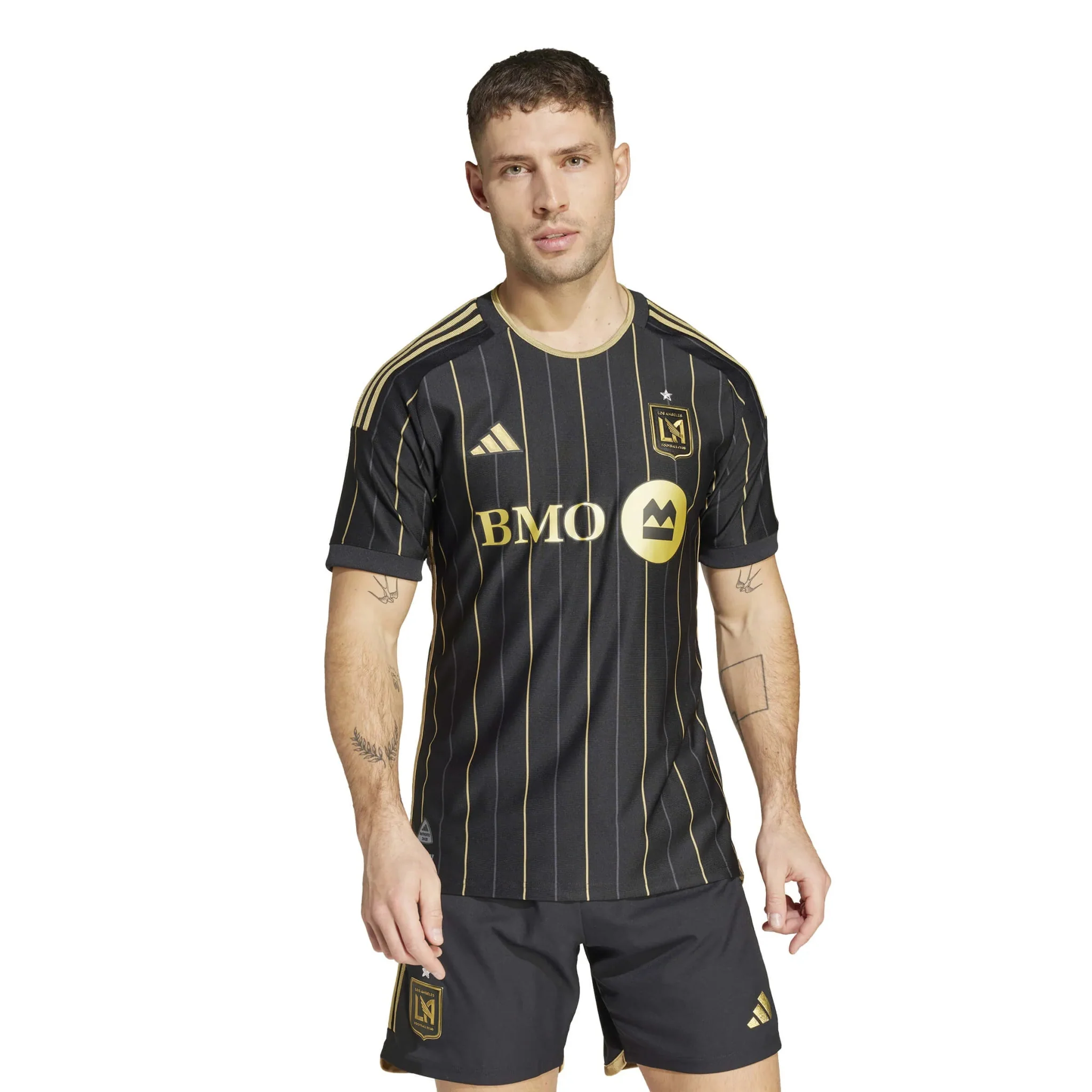 adidas 2025 LAFC Men's Authentic Home Jersey - Image 3