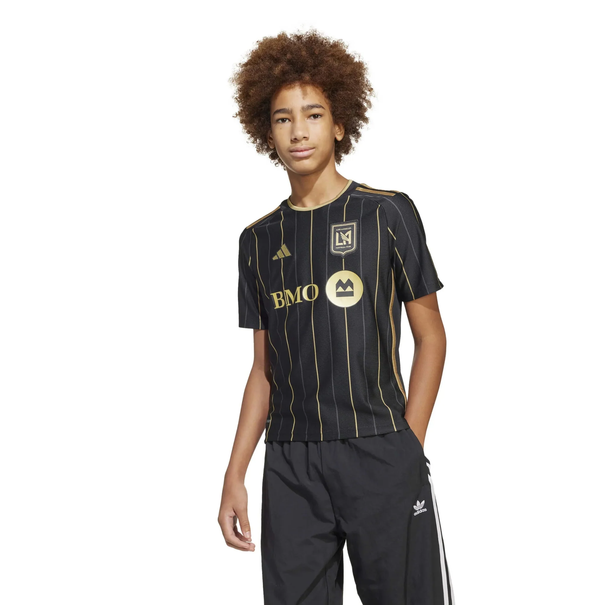 adidas 2025 LAFC Youth Stadium Home Jersey - Image 3