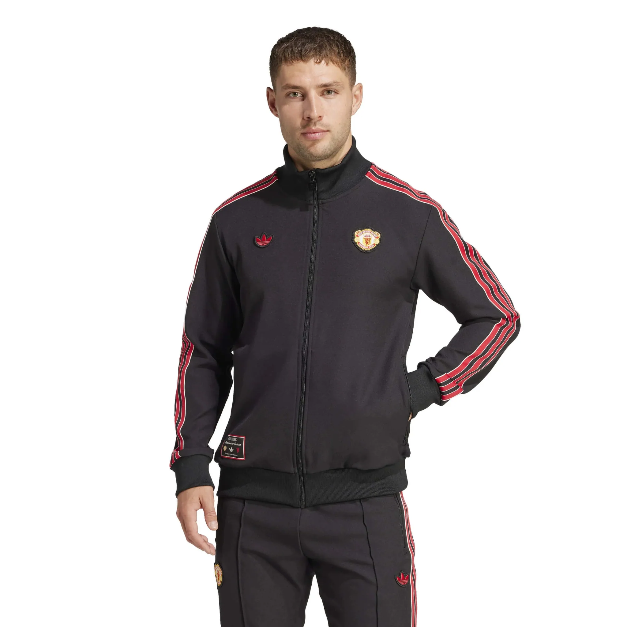 adidas 2025 Manchester United Men's Icons Track Top - Image 2
