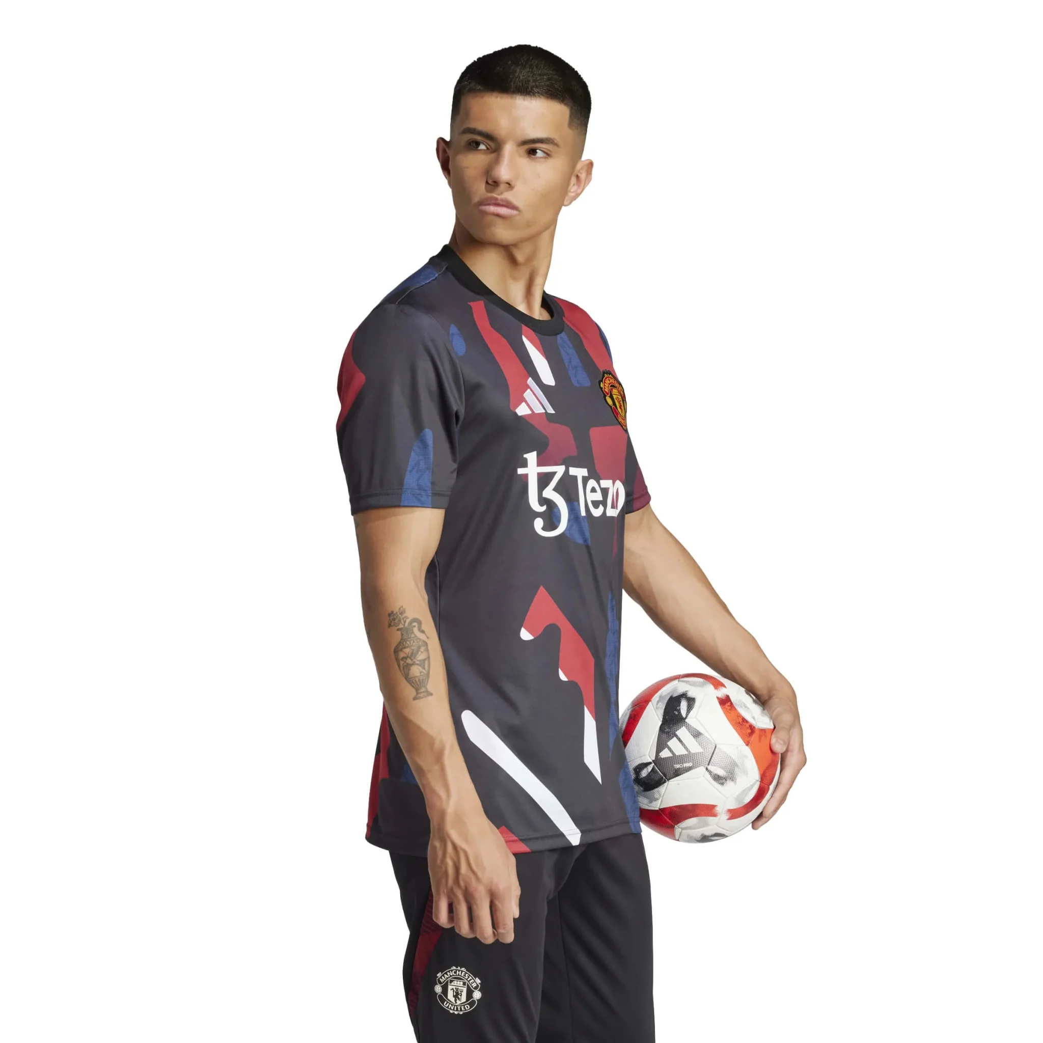 adidas 2024/25 Manchester United Men's Pre-Match Jersey - Image 4