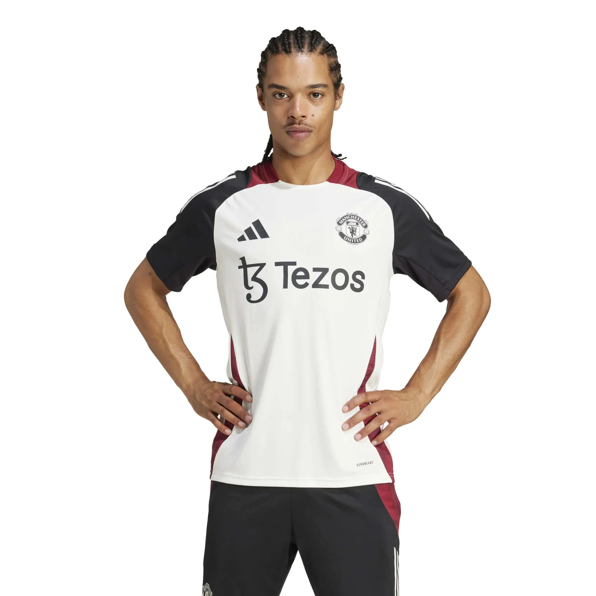 adidas 2024/25 Manchester United Men's Training Jersey - Image 3