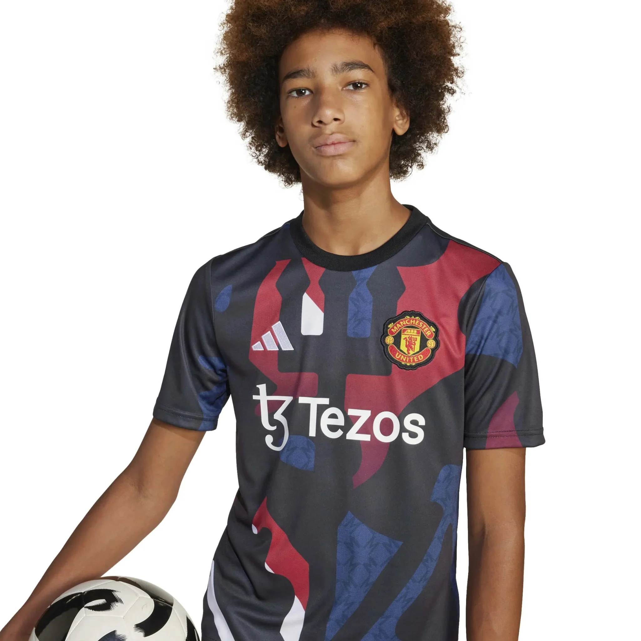 adidas 2024/25 Manchester United Youth Pre-Match Jersey - Image 5