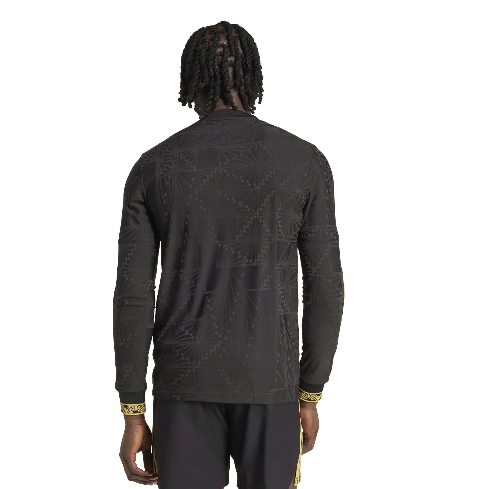 adidas 2025 Mexico Men's De Oro Authentic Long-Sleeve Soccer Jersey - Image 5
