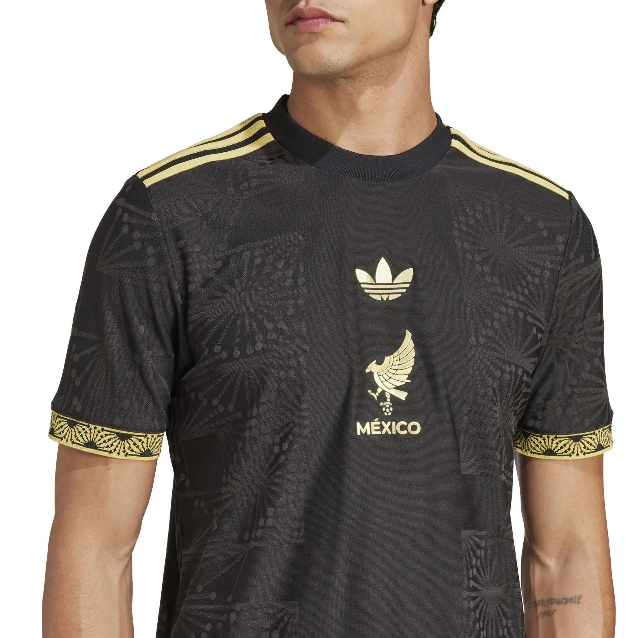 adidas 2025 Mexico Men's De Oro Authentic Soccer Jersey - Image 6