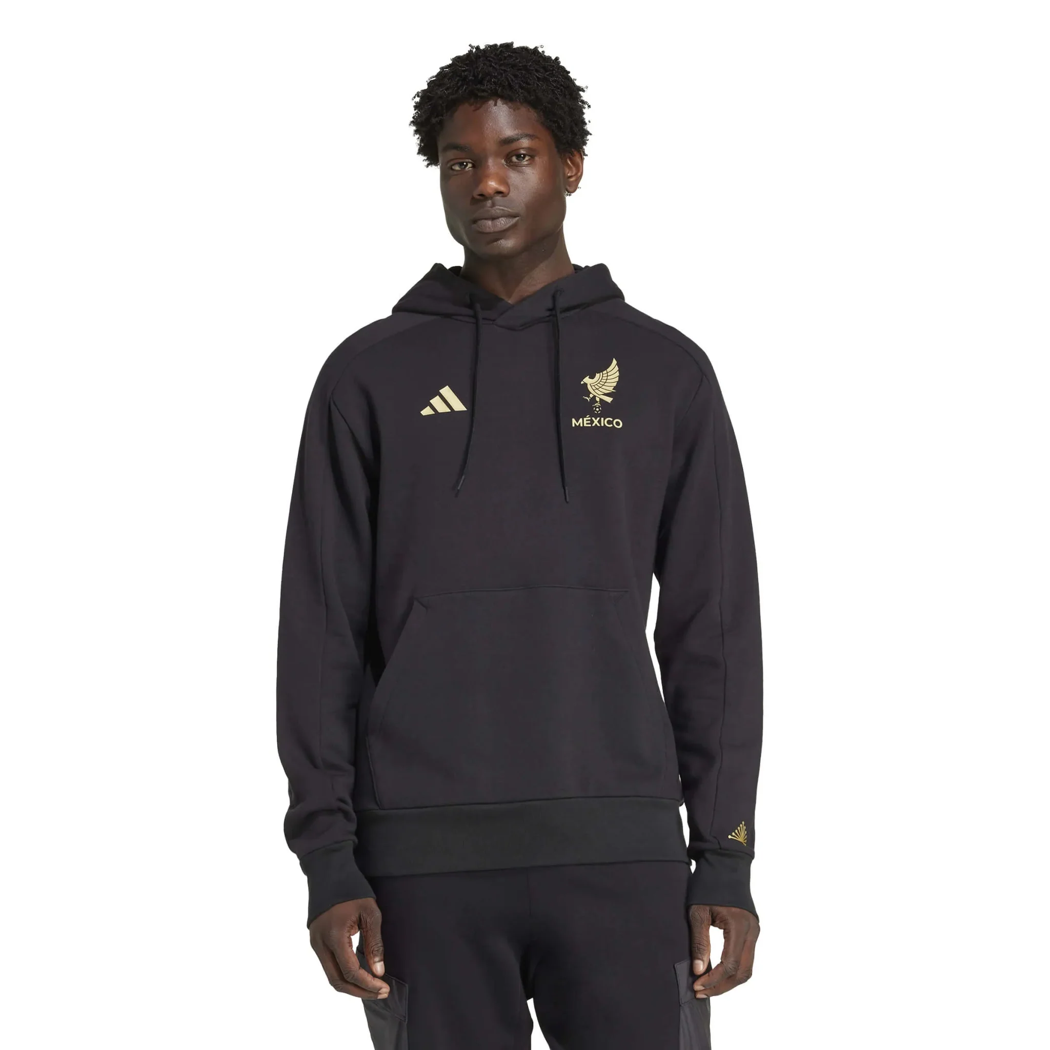 adidas 2025 Mexico Men's DNA Hoodie - Image 2