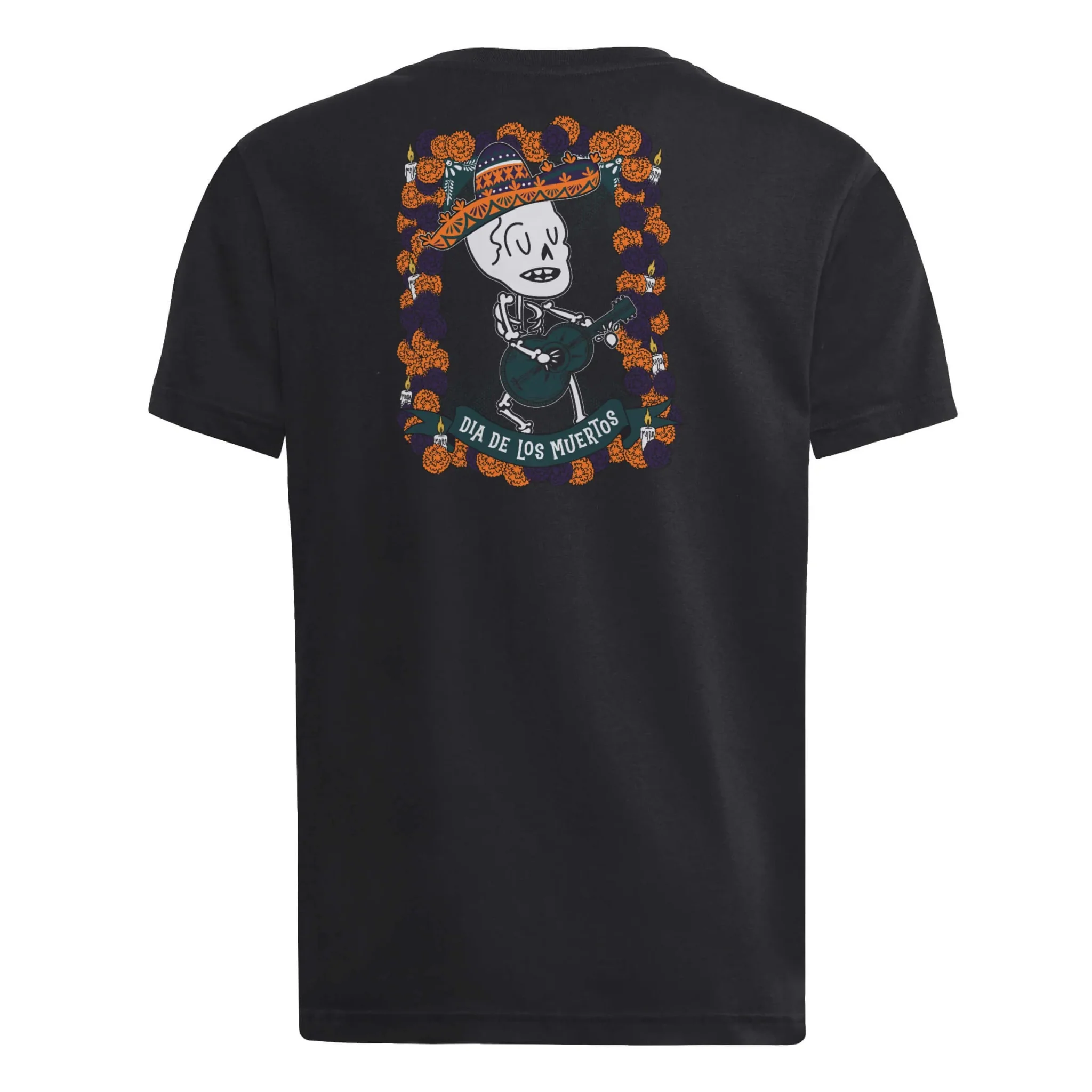 adidas 2025 Mexico Youth Dia De Los Muertos Fresh Tee - Image 2
