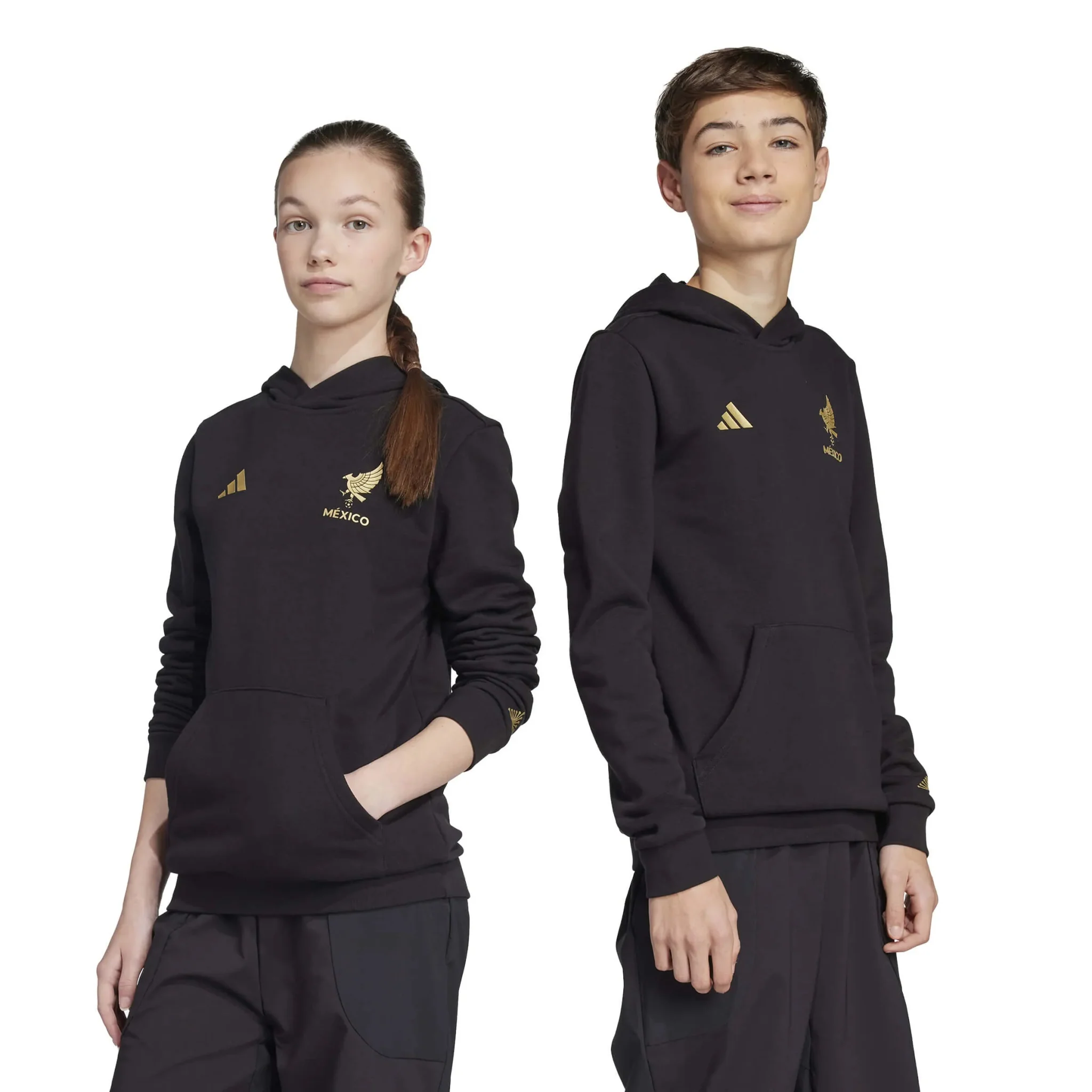 adidas 2025 Mexico Youth DNA Hoodie - Image 4