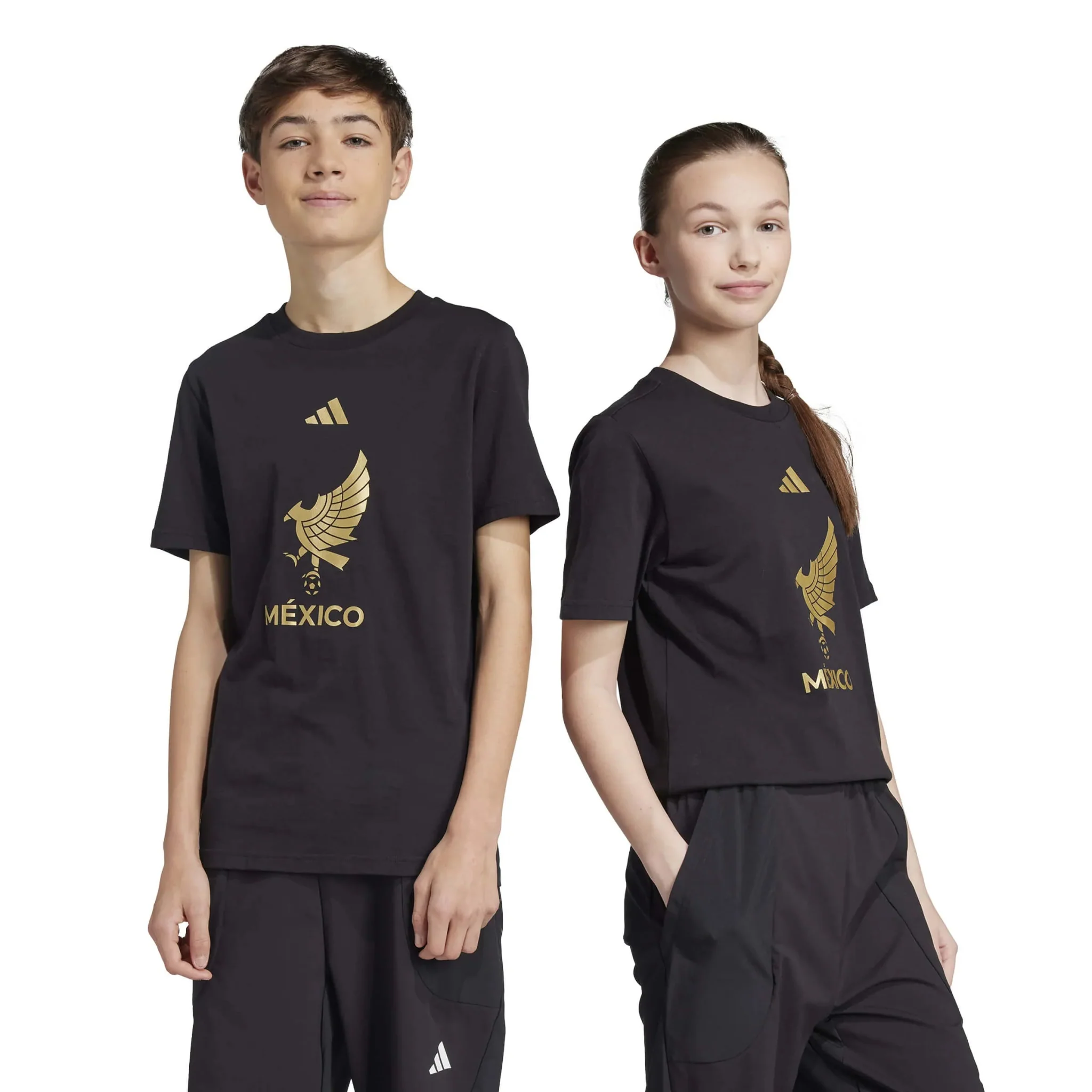 adidas 2025 Mexico Youth DNA Tee - Image 4