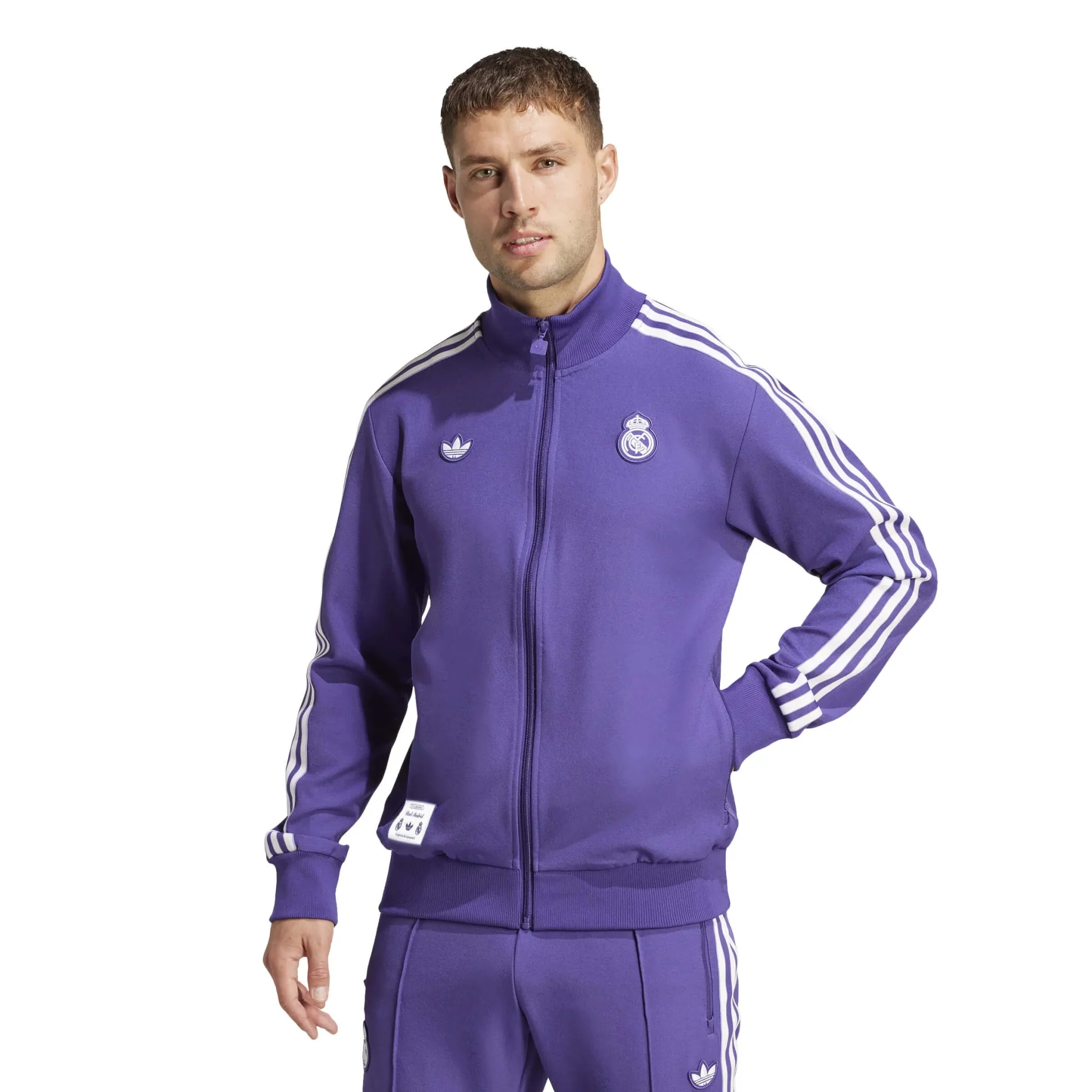 adidas 2025 Real Madrid Men's Icon Track Top - Image 2
