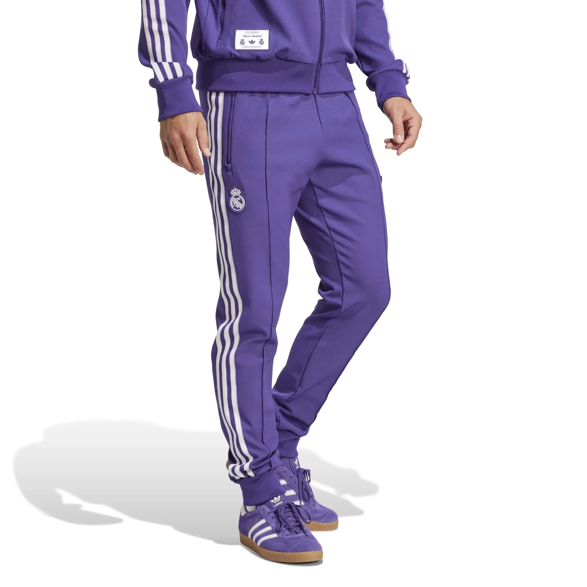 adidas 2025 Real Madrid Men's Icons Track Pants - Image 3