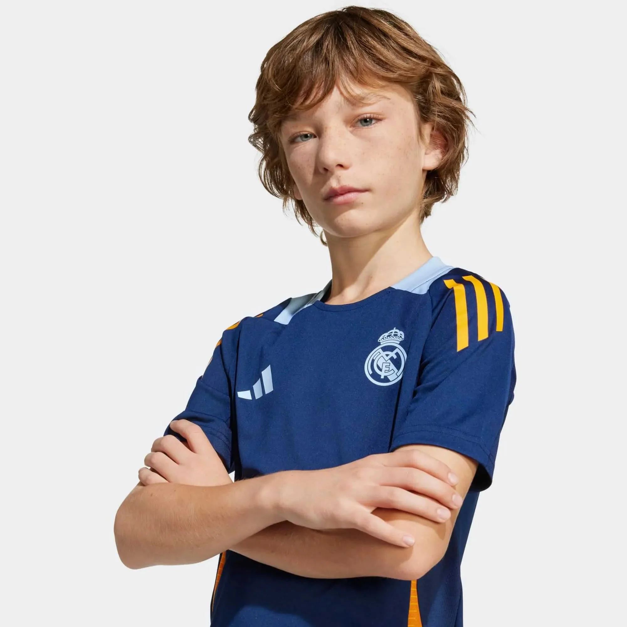 adidas 2025 Real Madrid Youth Training Jersey - Image 5