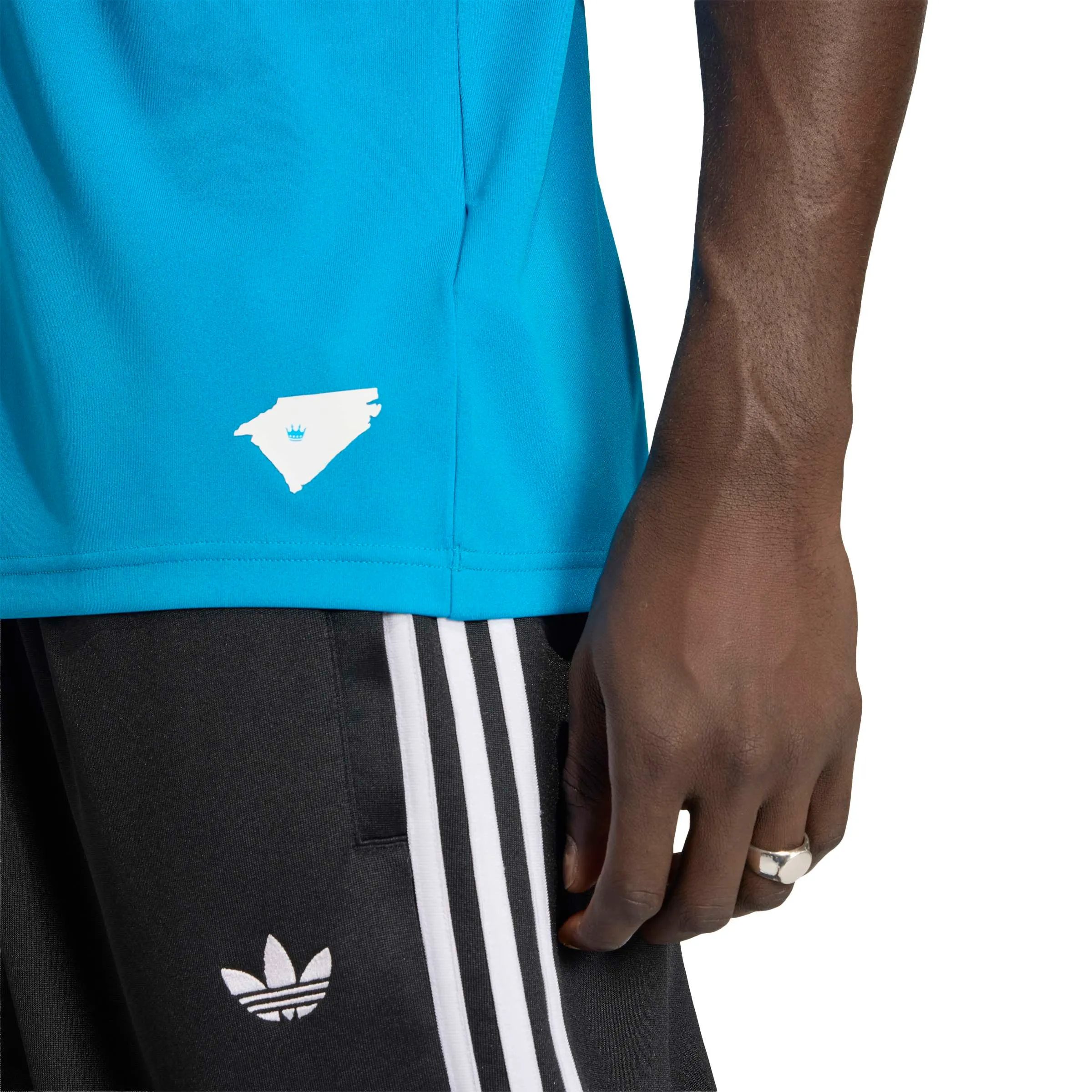 adidas 2026-27 Charlotte FC Men's Stadium Home Soccer Jersey - Image 6