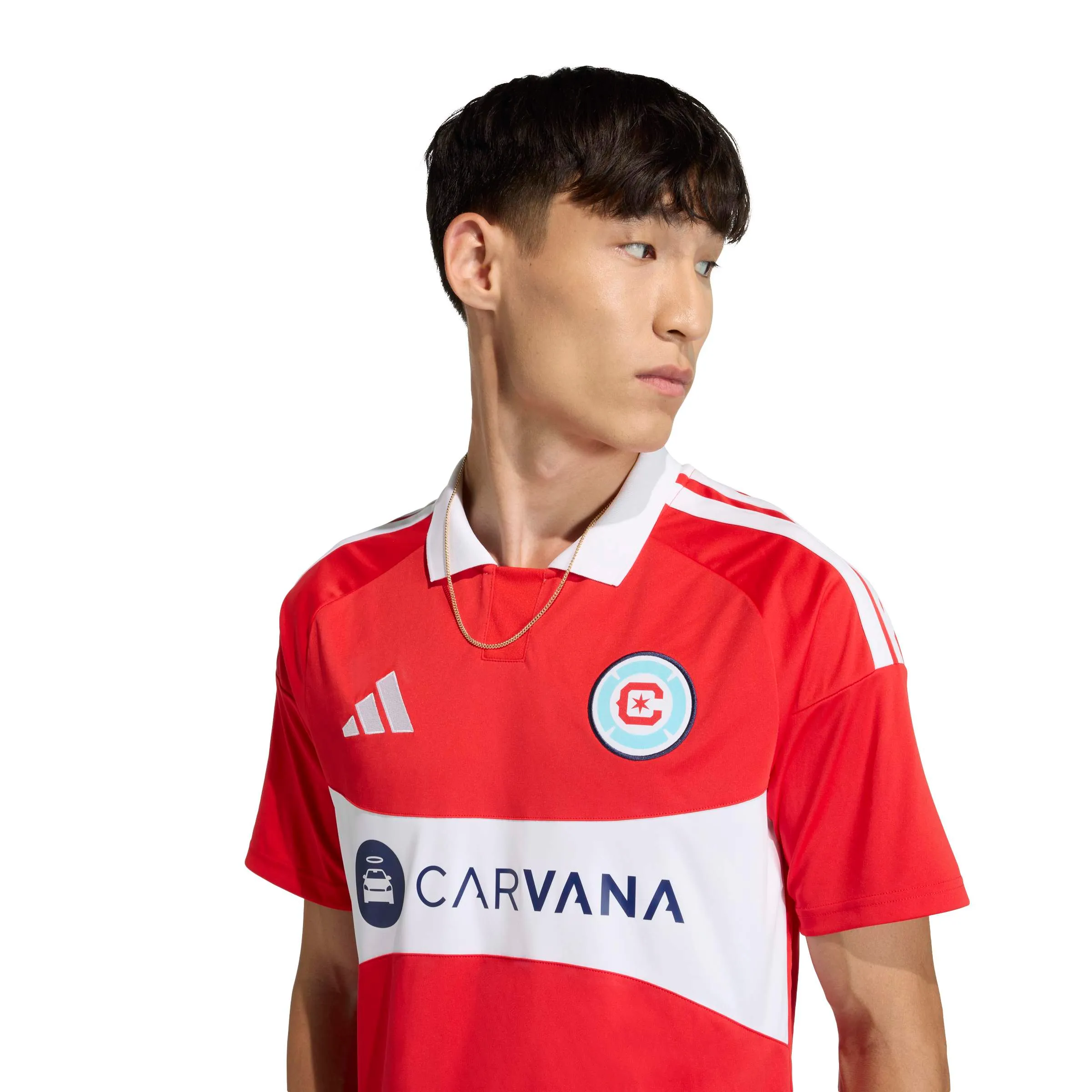 adidas 2026-27 Chicago Fire Men's Stadium Home Soccer Jersey - Image 5