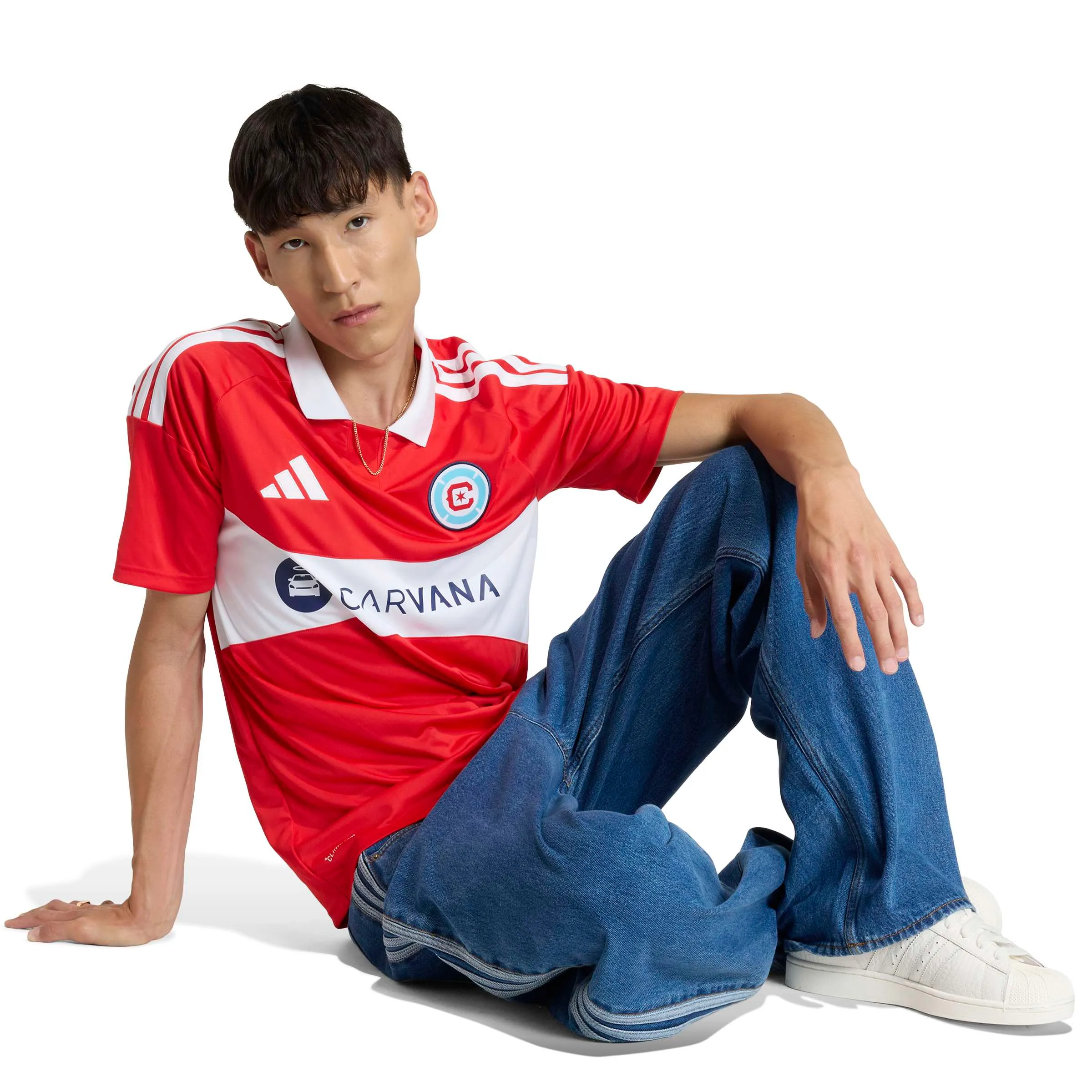 adidas 2026-27 Chicago Fire Men's Stadium Home Soccer Jersey - Image 7