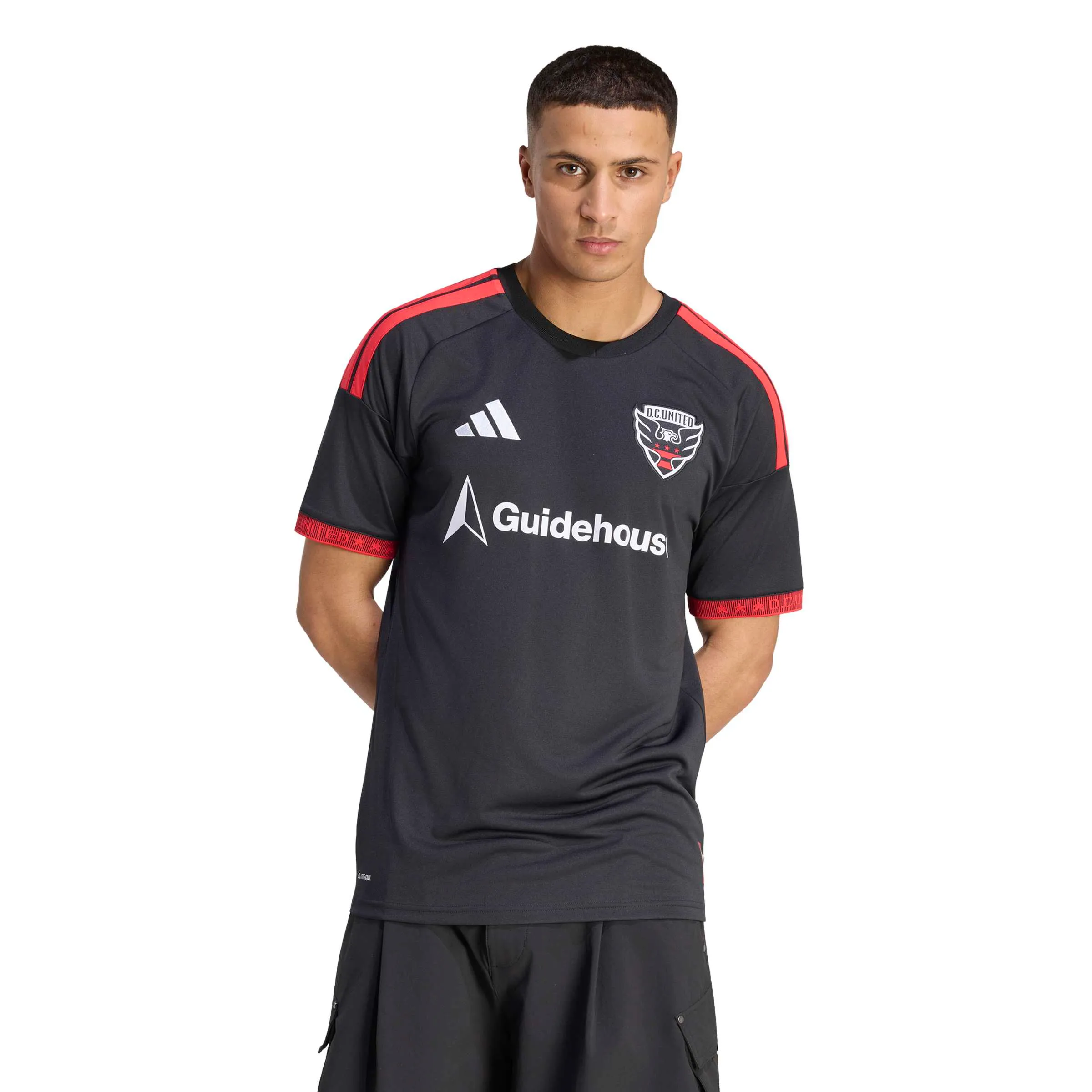 adidas 2026-27 DC United Men's Stadium Home Soccer Jersey - Image 3