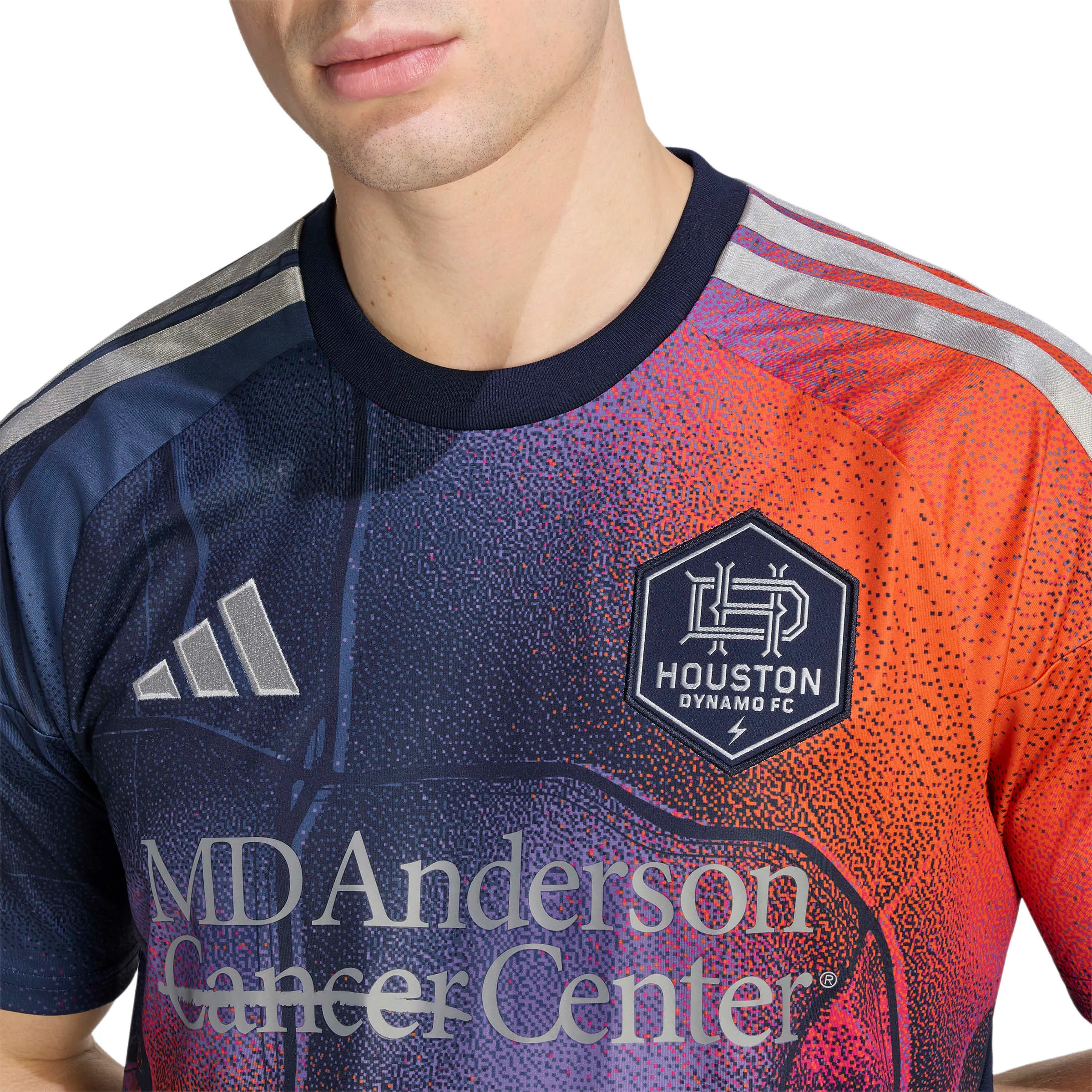 adidas 2026-27 Houston Dynamo Men's Stadium Away Soccer Jersey - Image 5