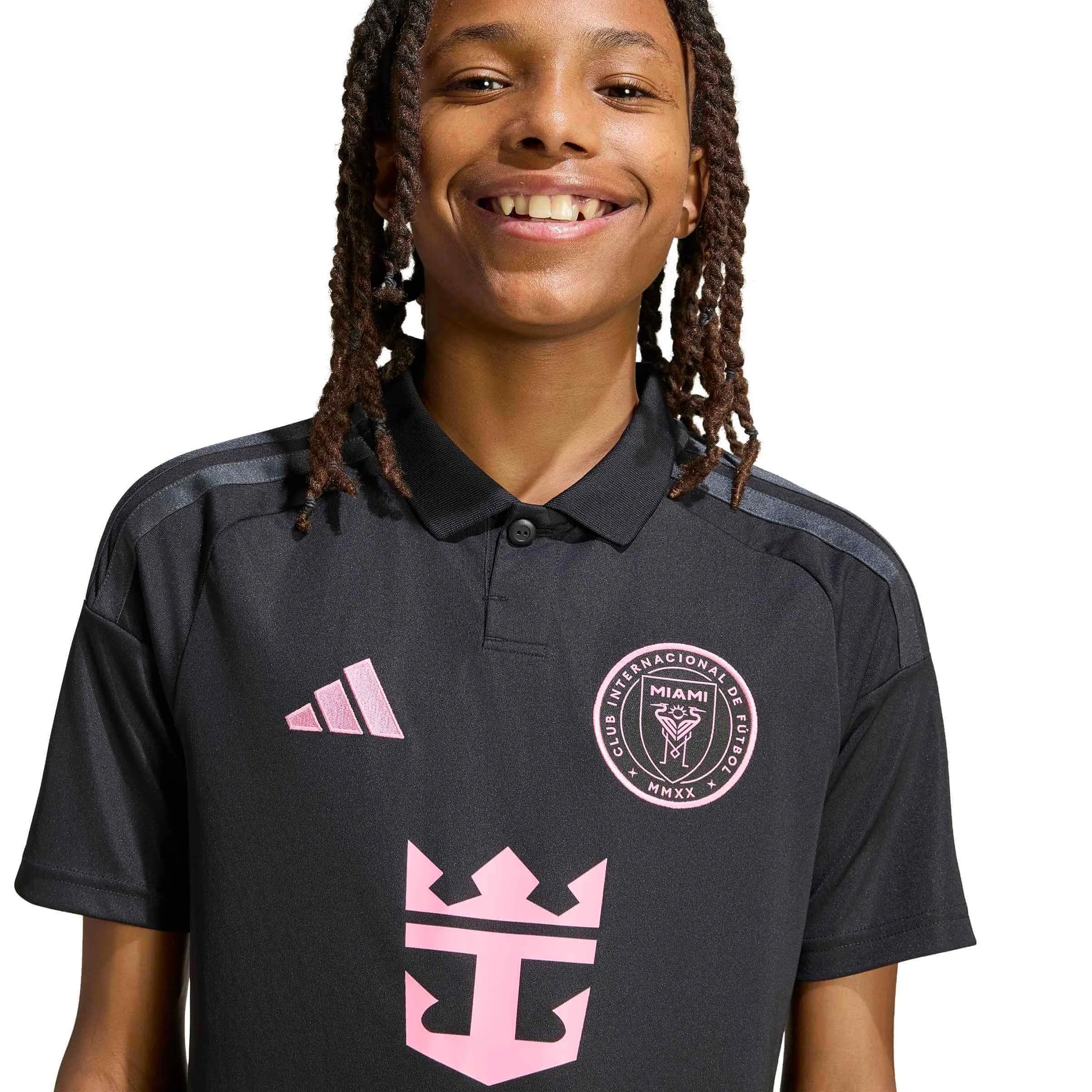 adidas 2026-27 Inter Miami Youth Stadium Away Soccer Jersey - Image 6