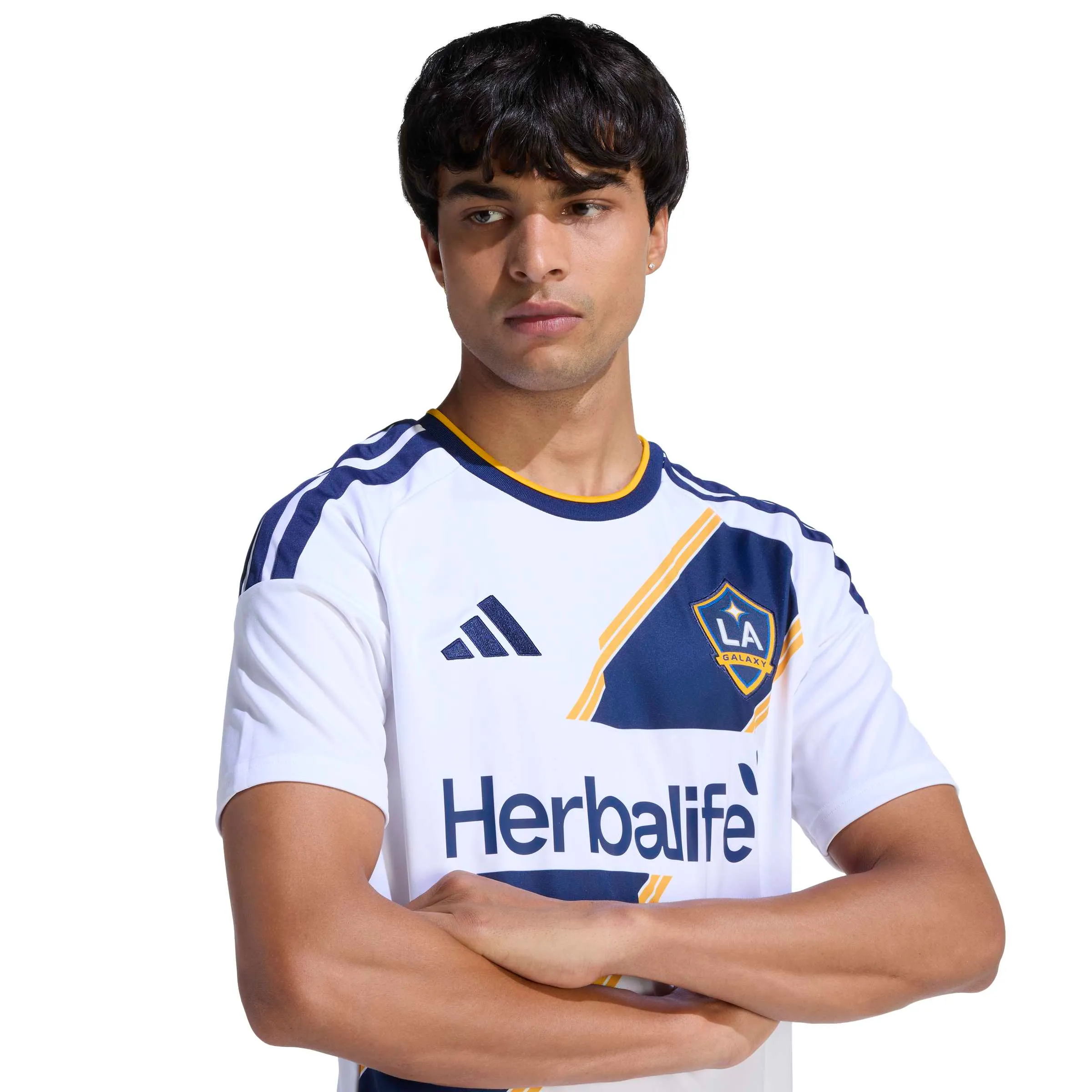 adidas 2026-27 LA Galaxy Men's Stadium Home Soccer Jersey - Image 5