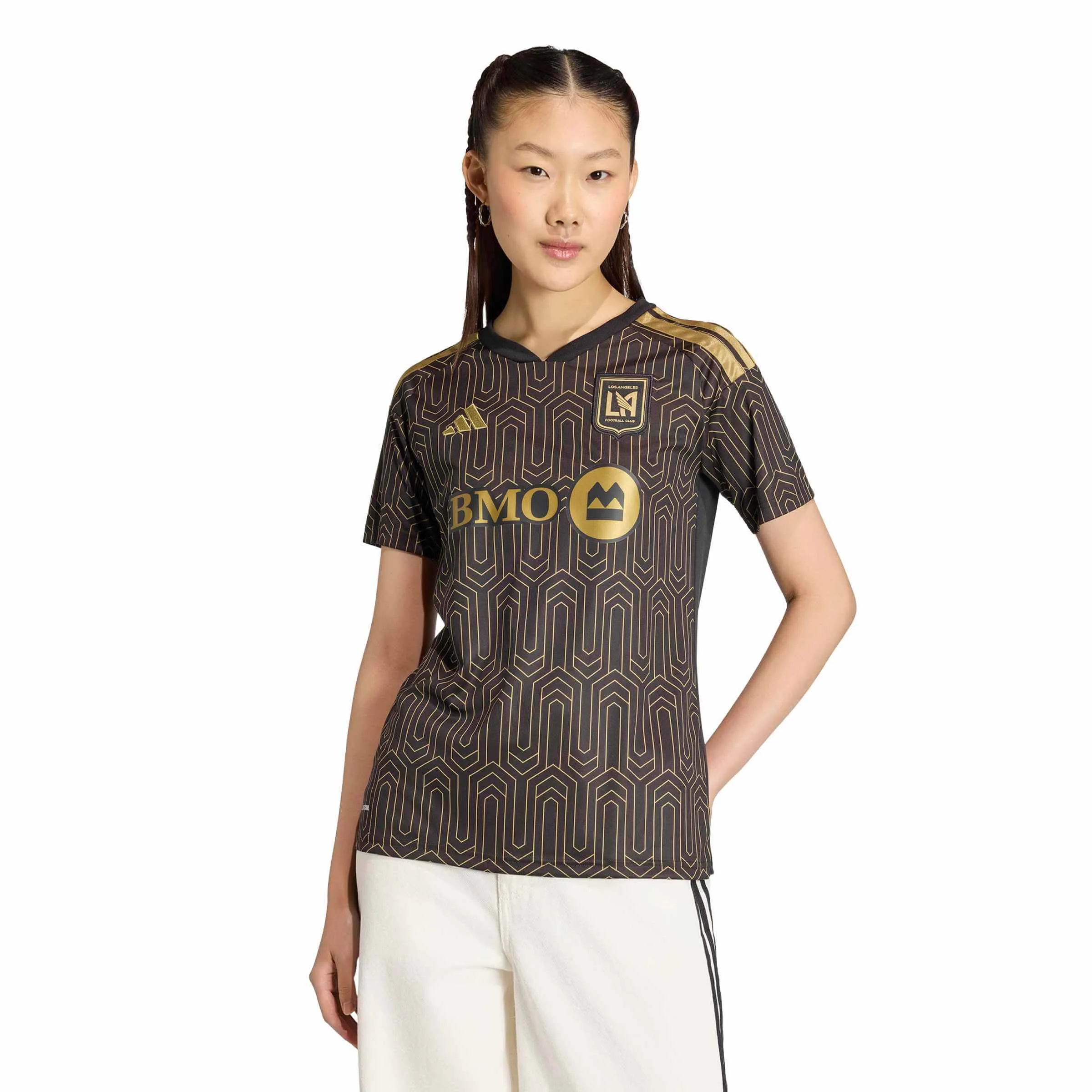 adidas 2026-27 LAFC Women's Stadium Home Soccer Jersey - Image 3