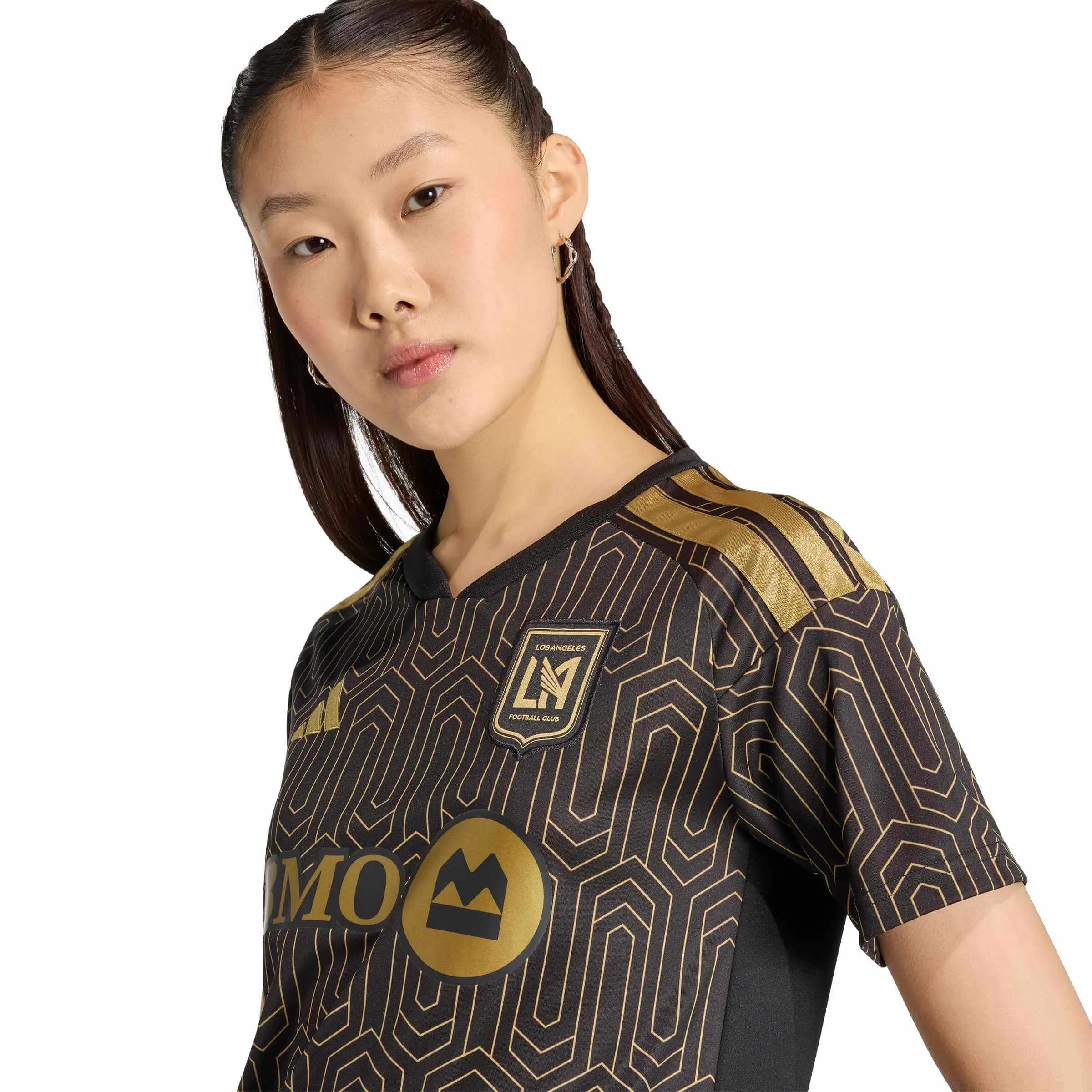 adidas 2026-27 LAFC Women's Stadium Home Soccer Jersey - Image 5