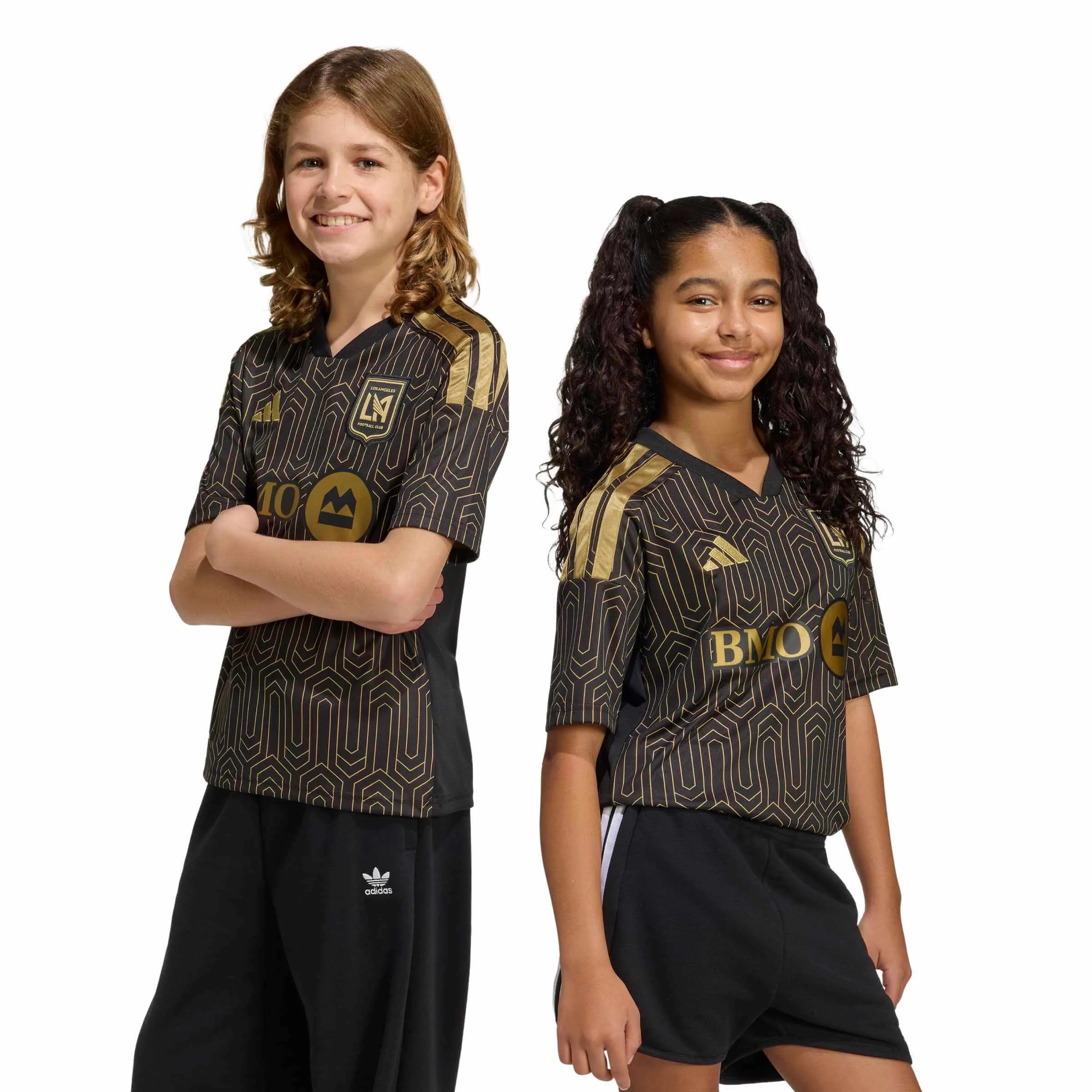 adidas 2026-27 LAFC Youth Stadium Home Soccer Jersey - Image 7