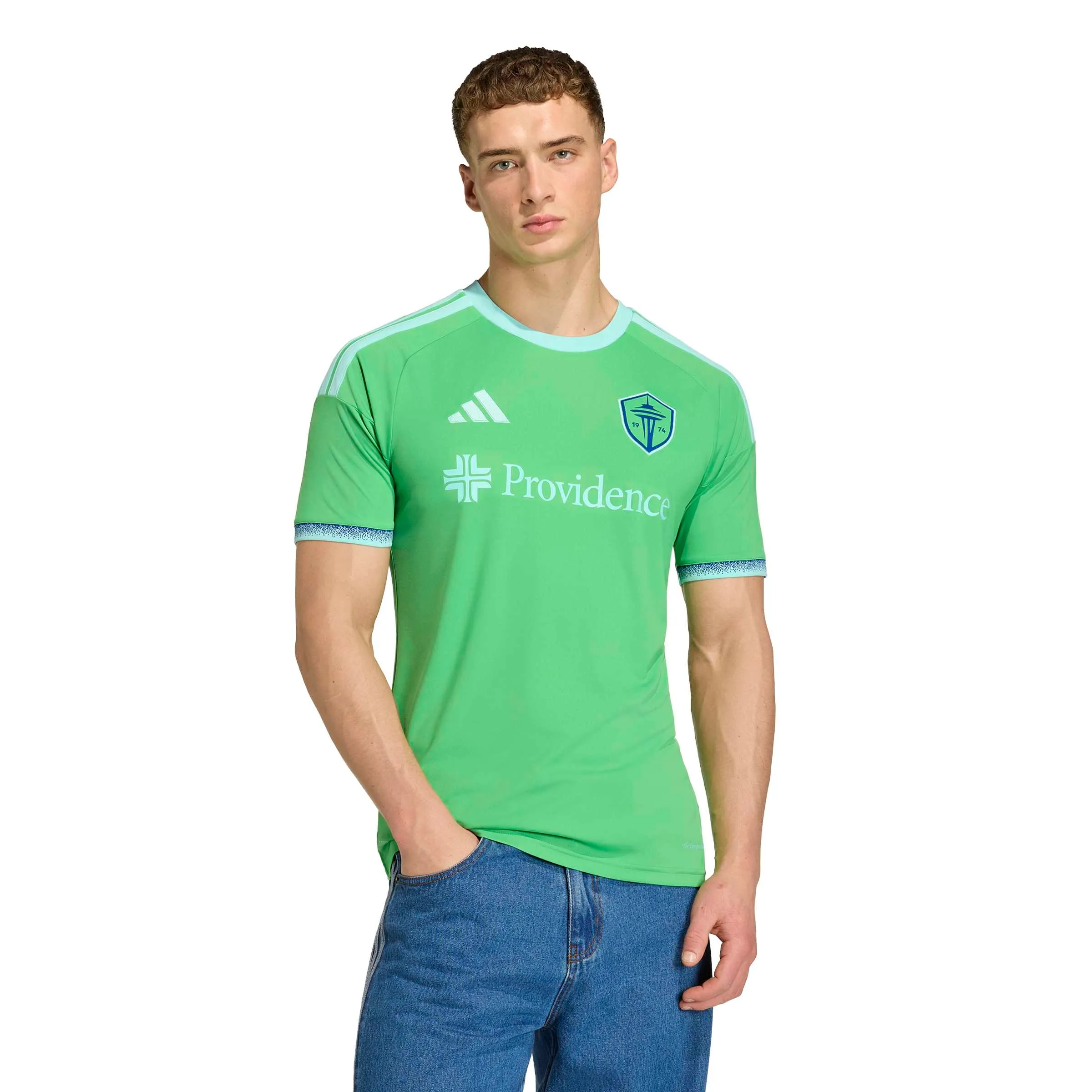 adidas 2026-27 Seattle Sounders Men's Stadium Home Soccer Jersey - Image 3