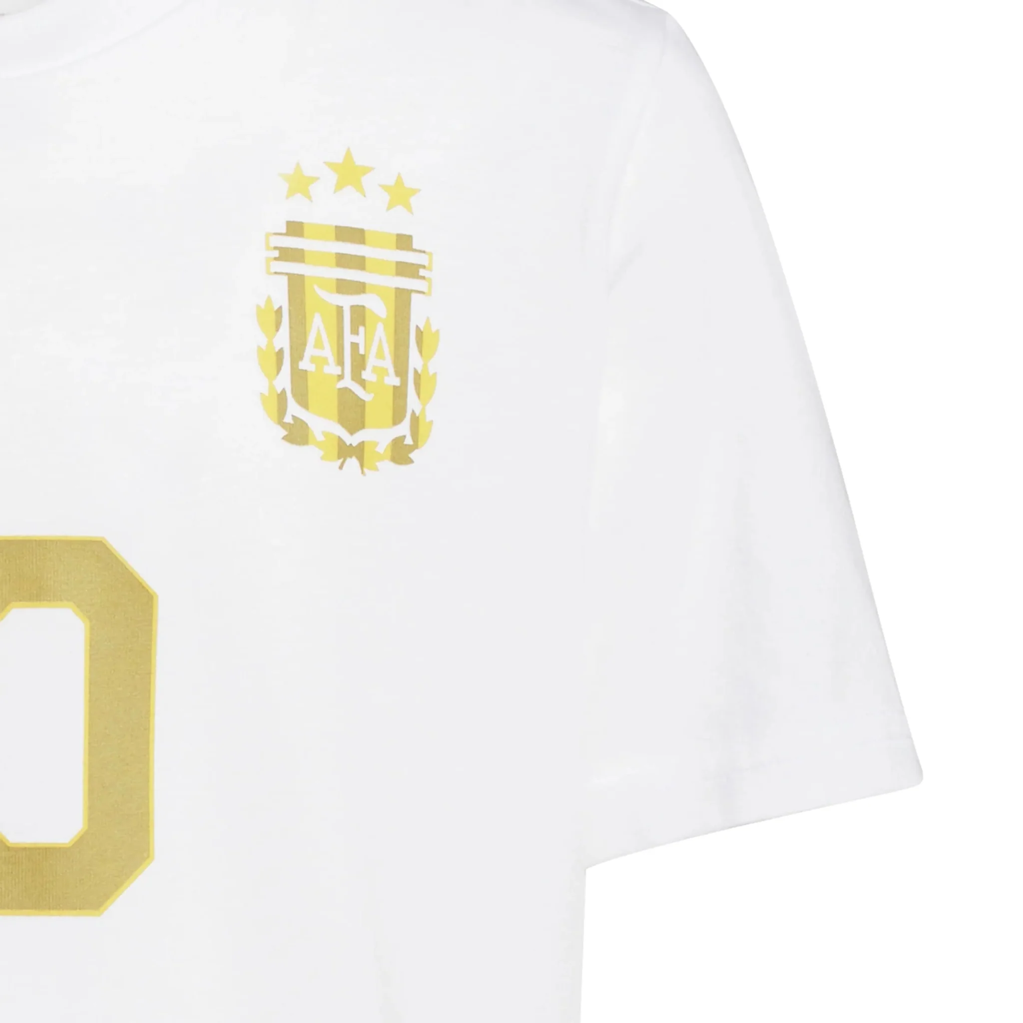 adidas 2026 Argentina Youth Messi Name And Number Tee - Image 4