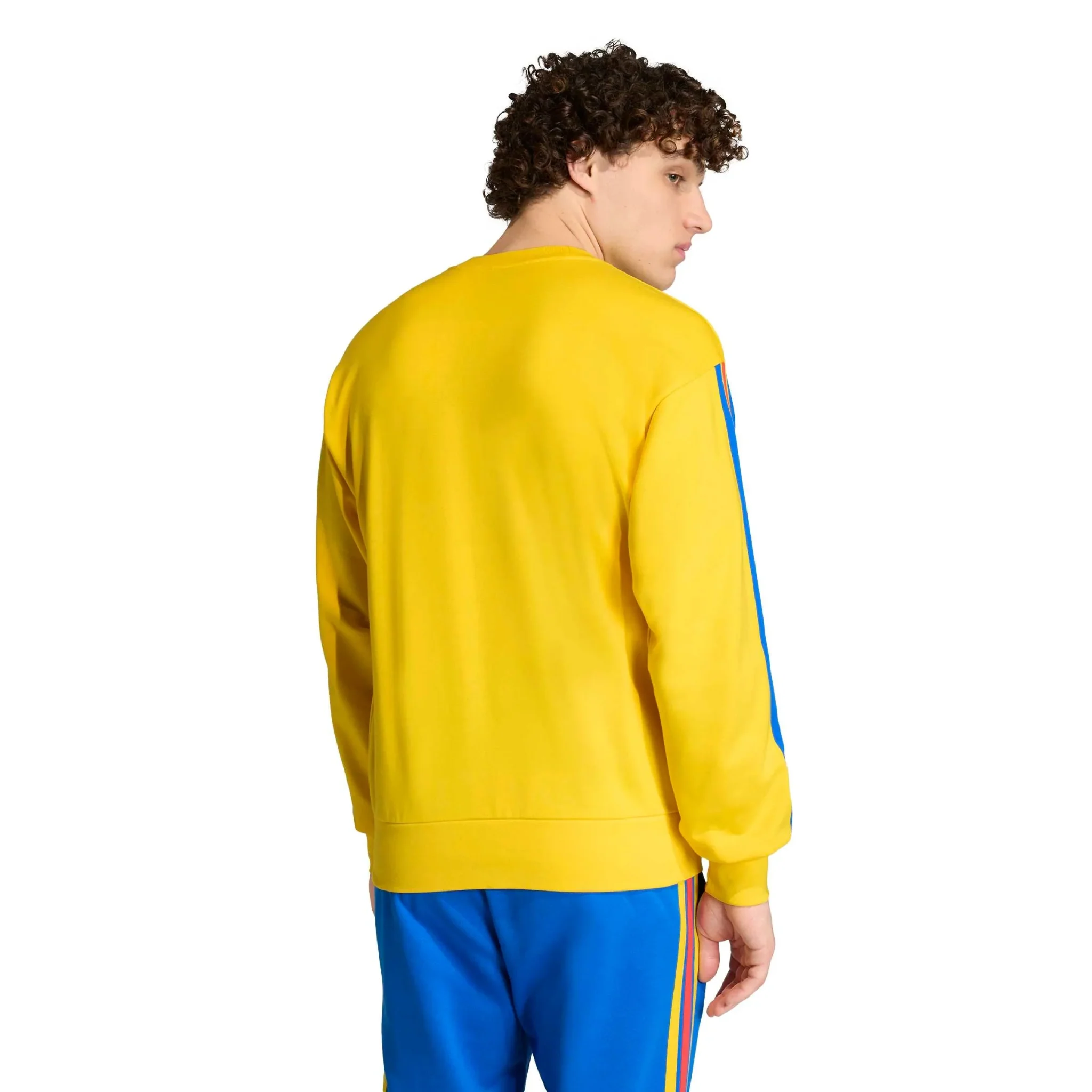 adidas 2026 Colombia Men's DNA Crew Sweatshirt - Image 3