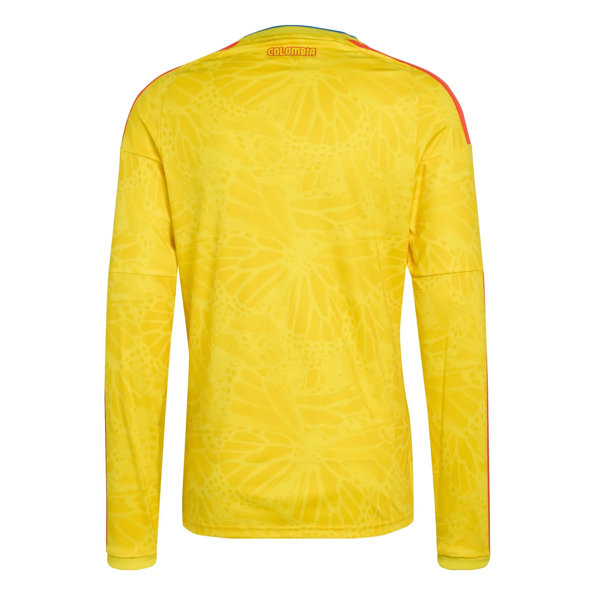 adidas 2026 Colombia Men's Stadium Home Long-Sleeve Soccer Jersey - Image 2