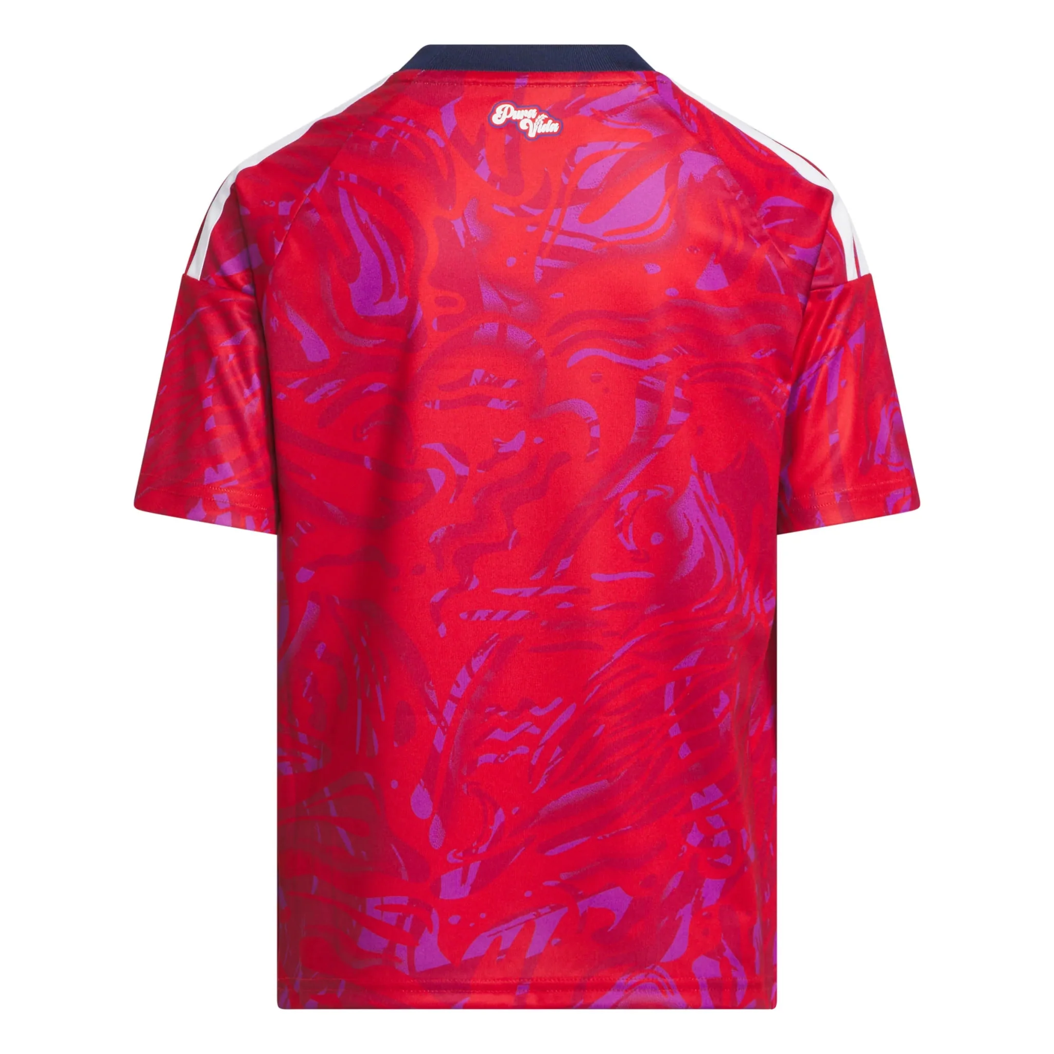 adidas 2026 Costa Rica Youth Stadium Home Soccer Jersey - Image 2