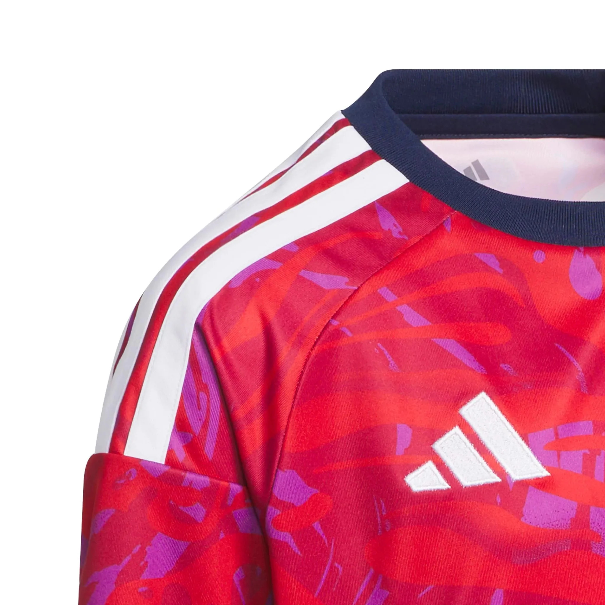 adidas 2026 Costa Rica Youth Stadium Home Soccer Jersey - Image 4