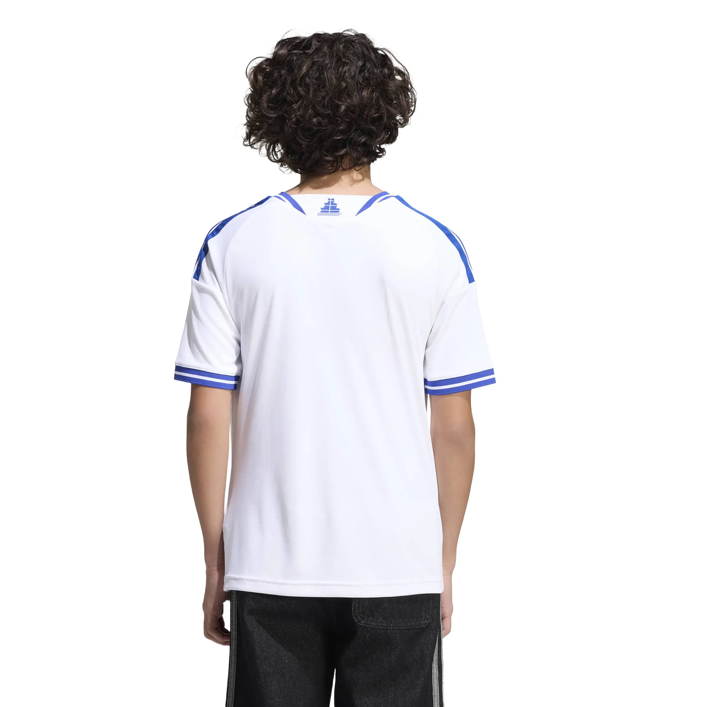 adidas 2026 Greece Youth Stadium Home Soccer Jersey - Image 6