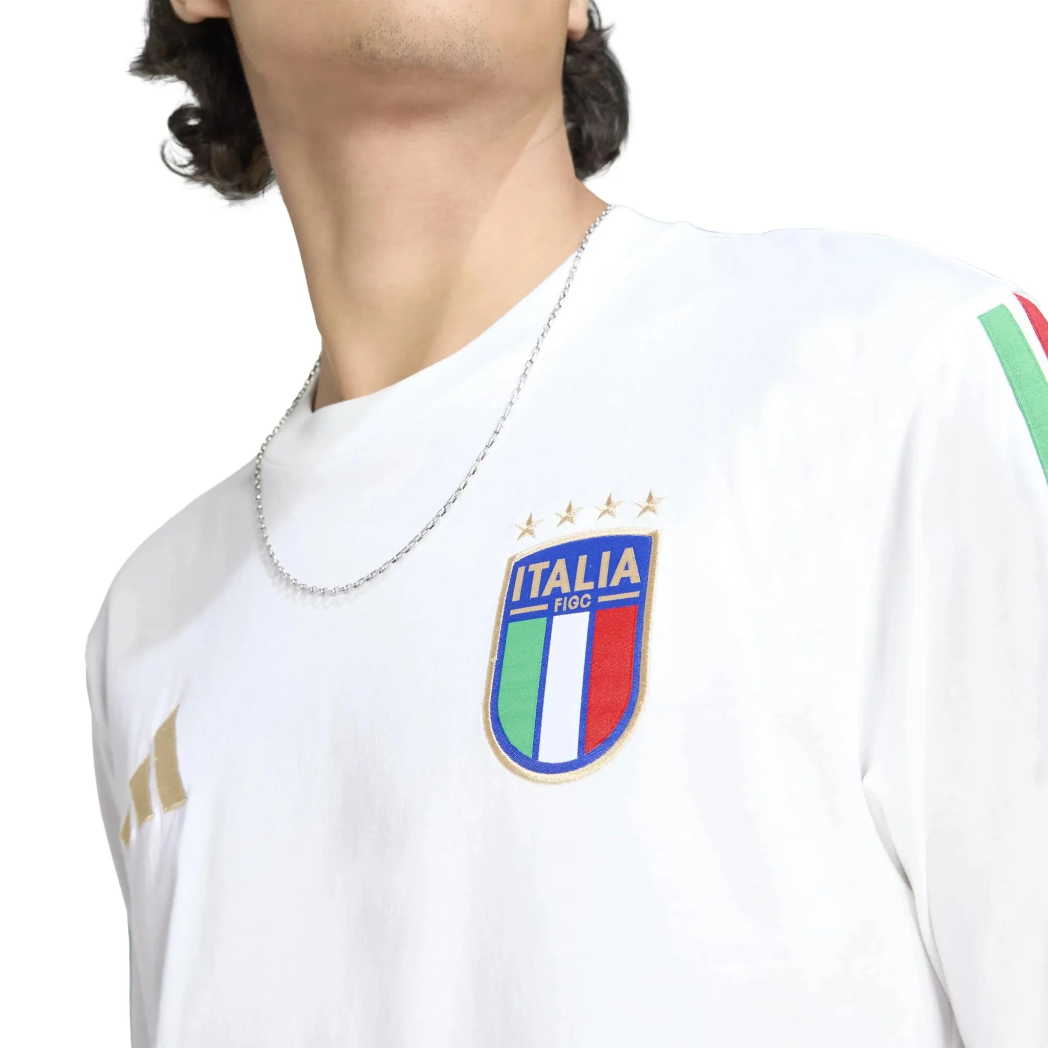 adidas 2026 Italy Men's DNA Tee - Image 4