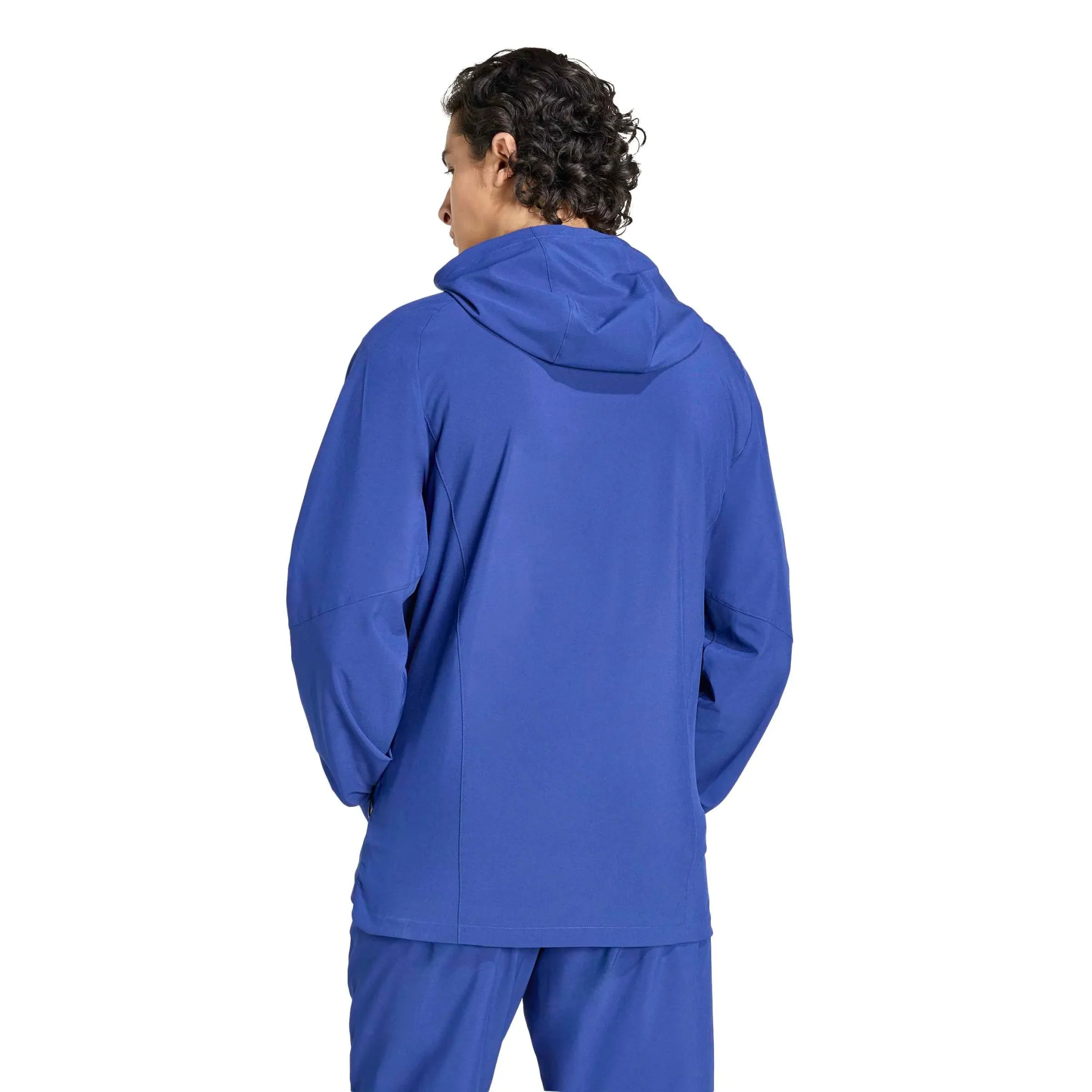 adidas 2026 Italy Men's Tiro Travel Full Zip Windbreaker - Image 3