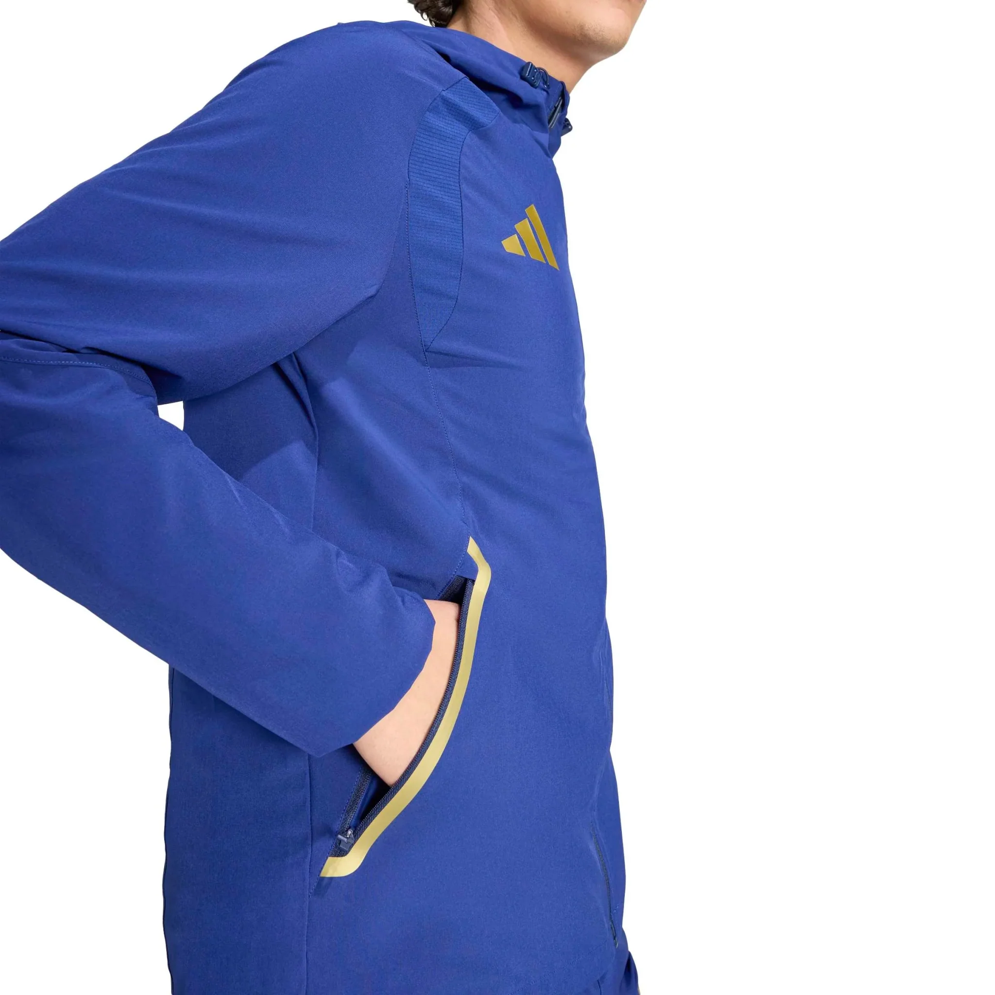 adidas 2026 Italy Men's Tiro Travel Full Zip Windbreaker - Image 4