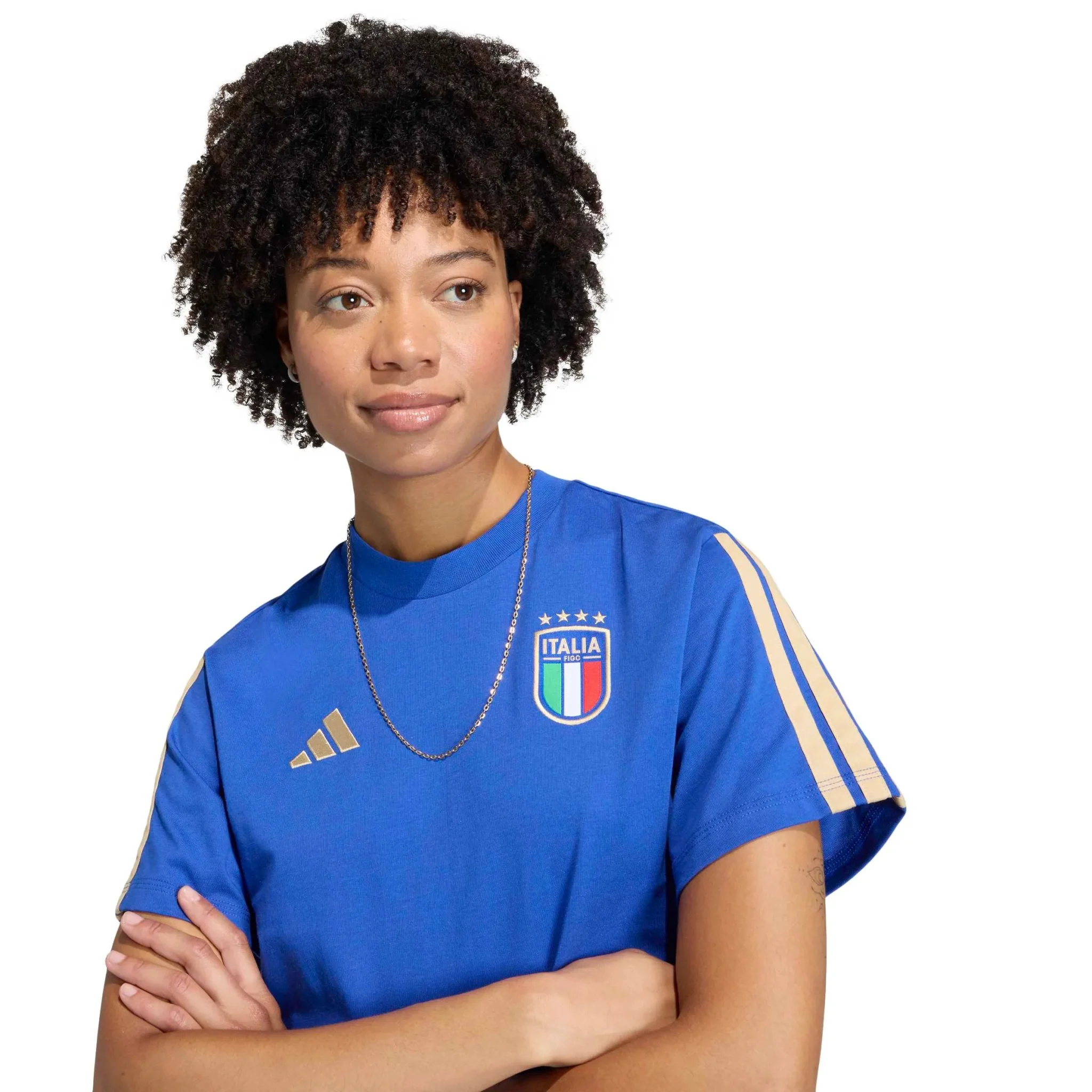 adidas 2026 Italy Women's DNA Tee - Image 4