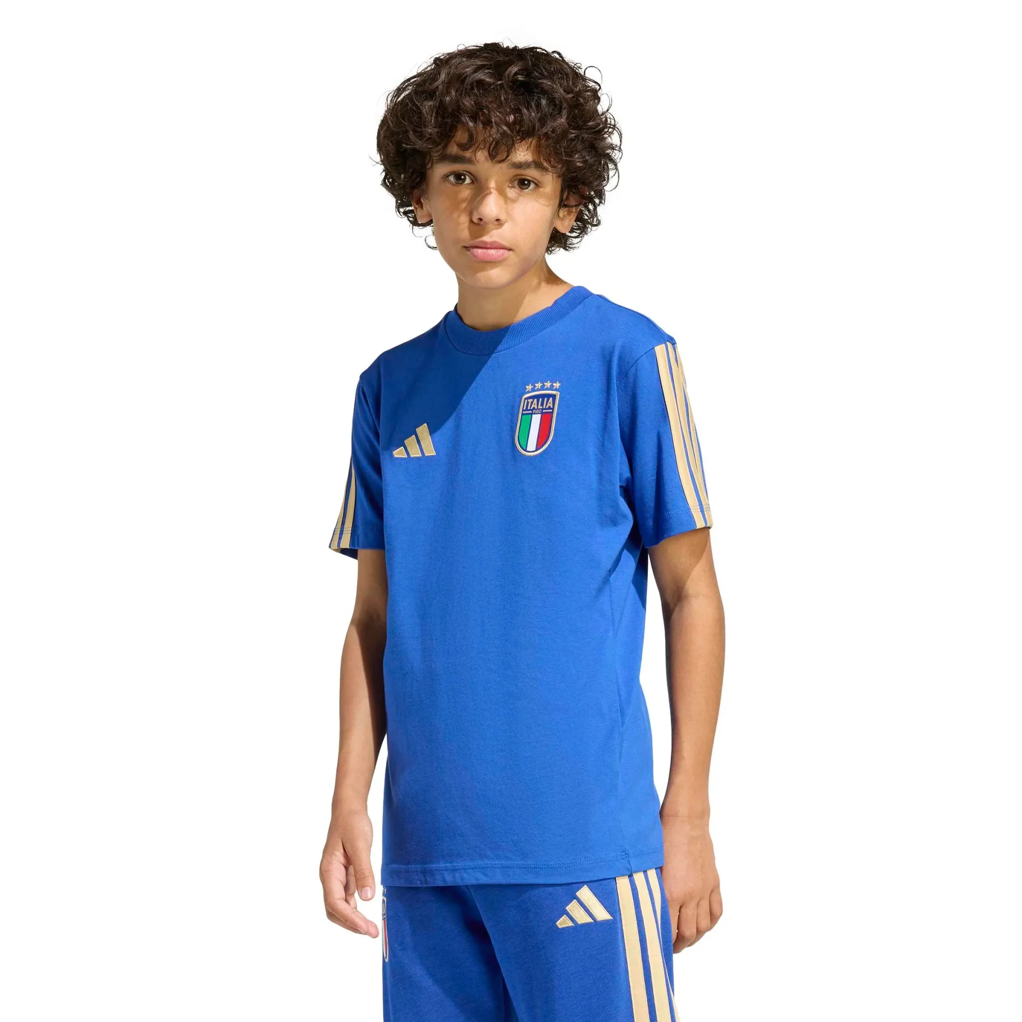 adidas 2026 Italy Youth DNA Tee - Image 2