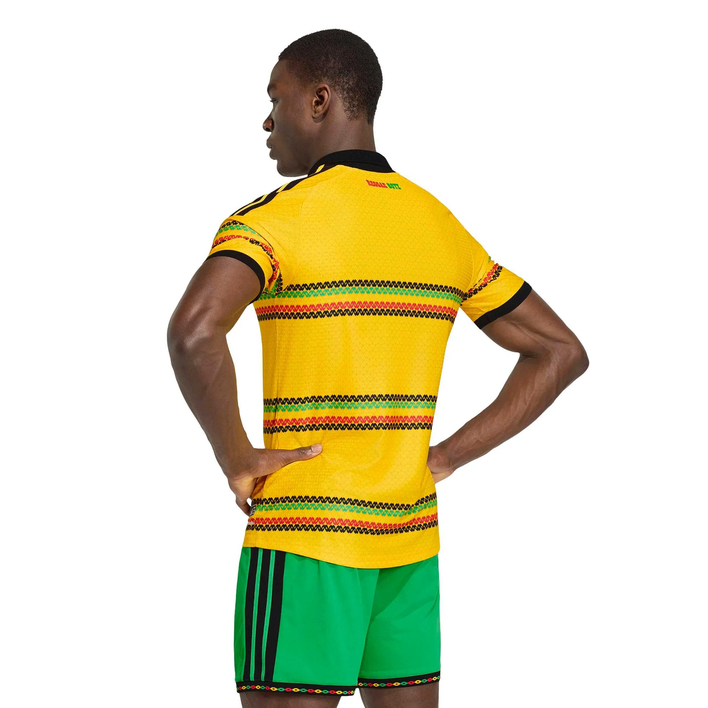 adidas 2026 Jamaica Men's Authentic Home Soccer Jersey - Image 4