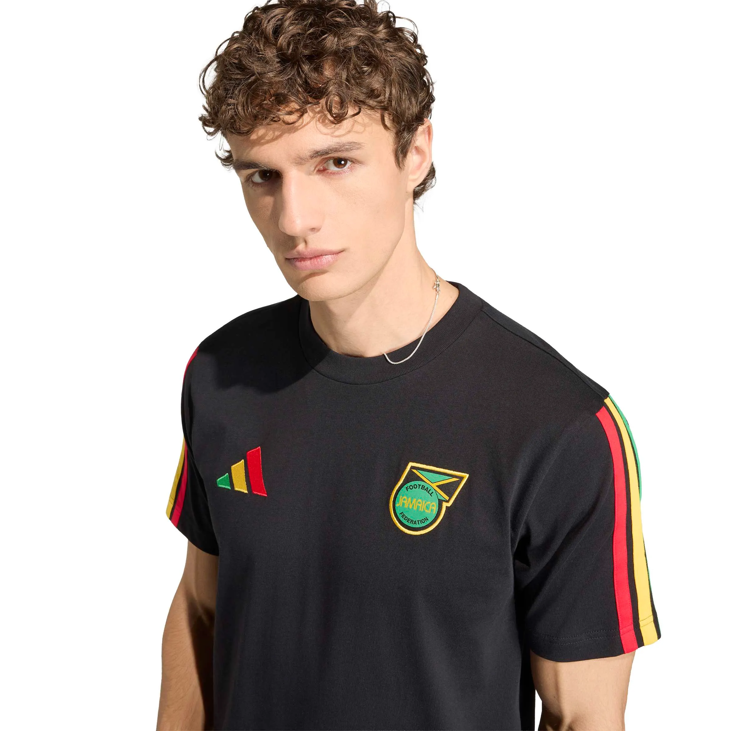 adidas 2026 Jamaica Men's Bob Marley DNA Tee - Image 4
