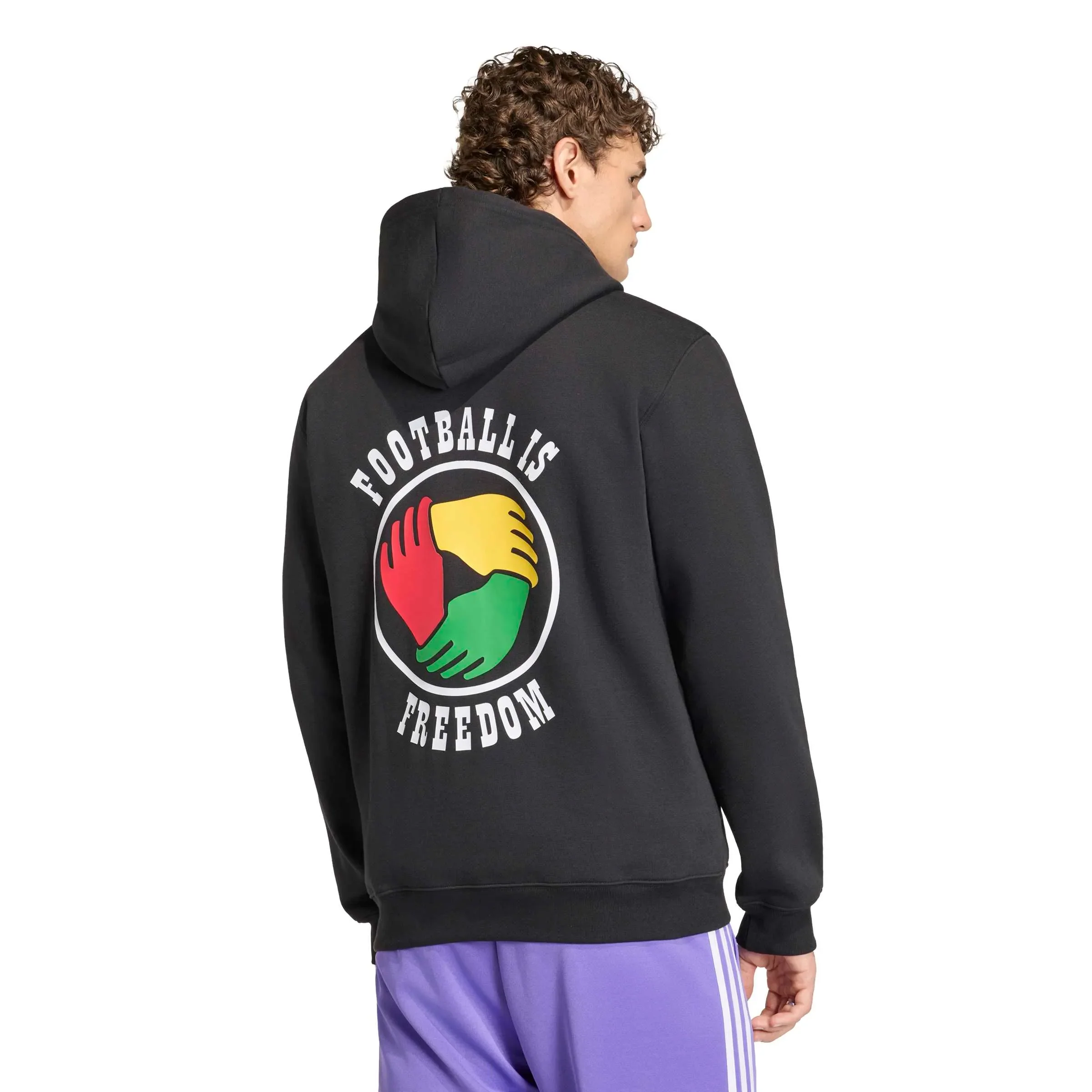 adidas 2026 Jamaica Men's Bob Marley Originals Hoodie - Image 3