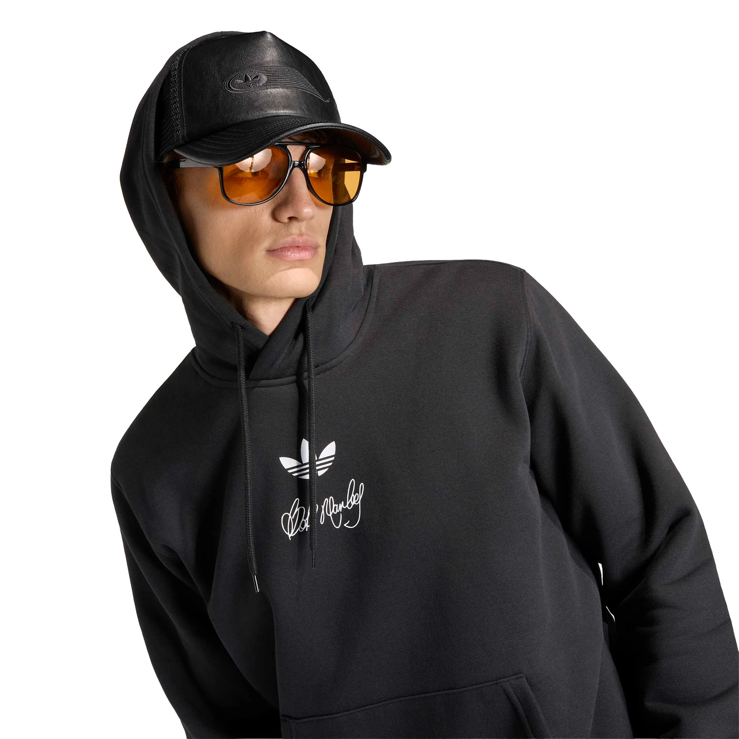 adidas 2026 Jamaica Men's Bob Marley Originals Hoodie - Image 4