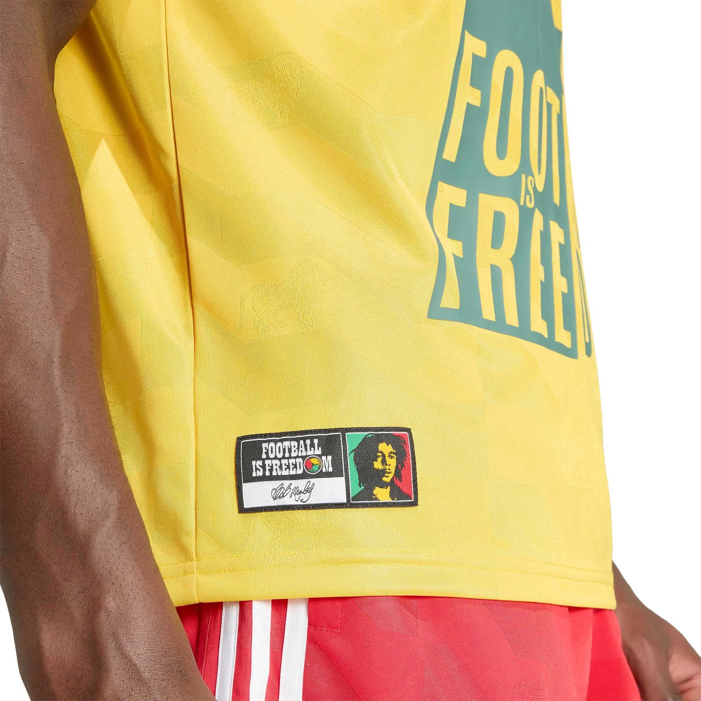 adidas 2026 Jamaica Men's Bob Marley Originals Stadium Soccer Jersey - Image 6