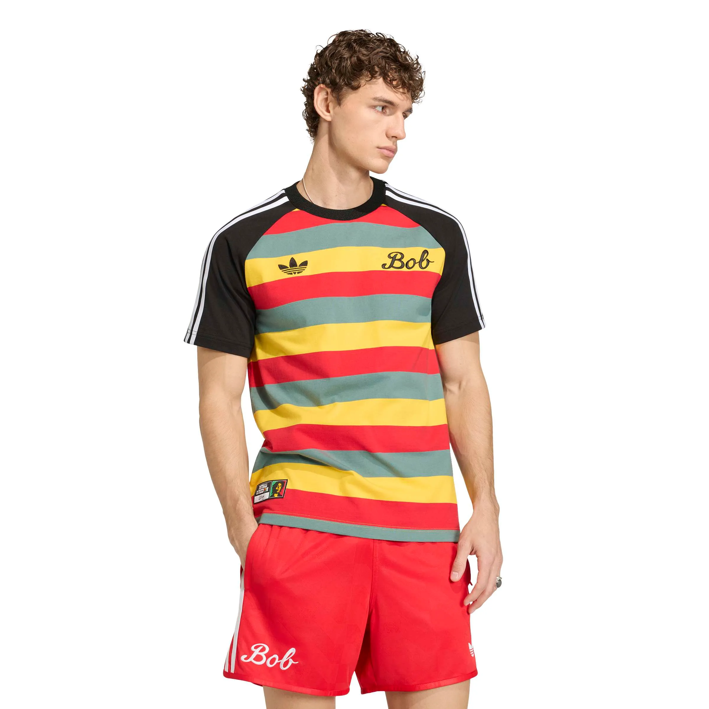 adidas 2026 Jamaica Men's Bob Marley Originals Tee - Image 2