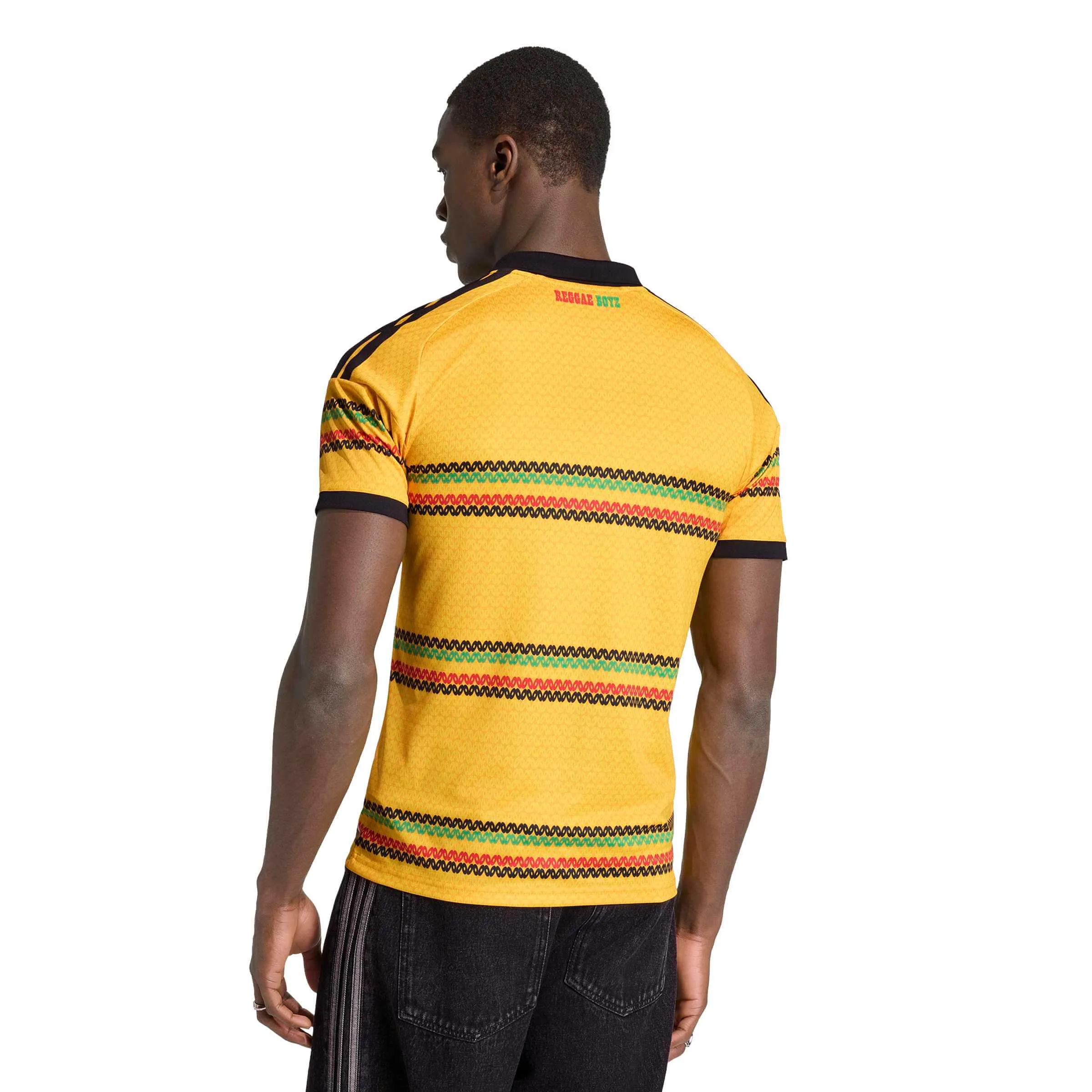 adidas 2026 Jamaica Men's Stadium Home Soccer Jersey - Image 4